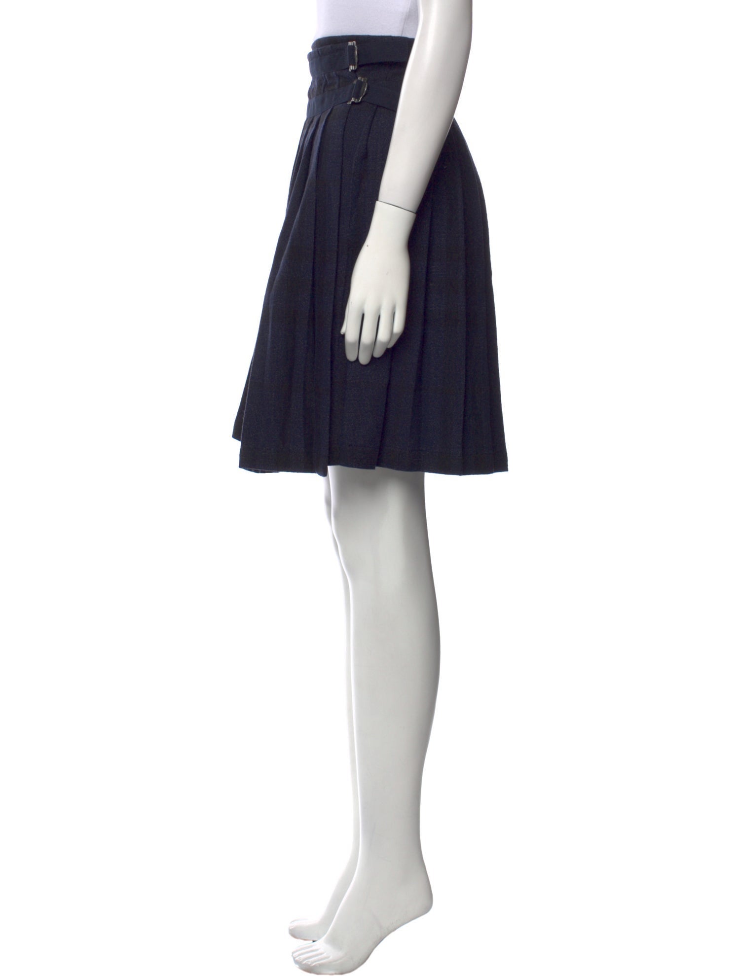 Burberry Brit Wool Knee-Length Skirt