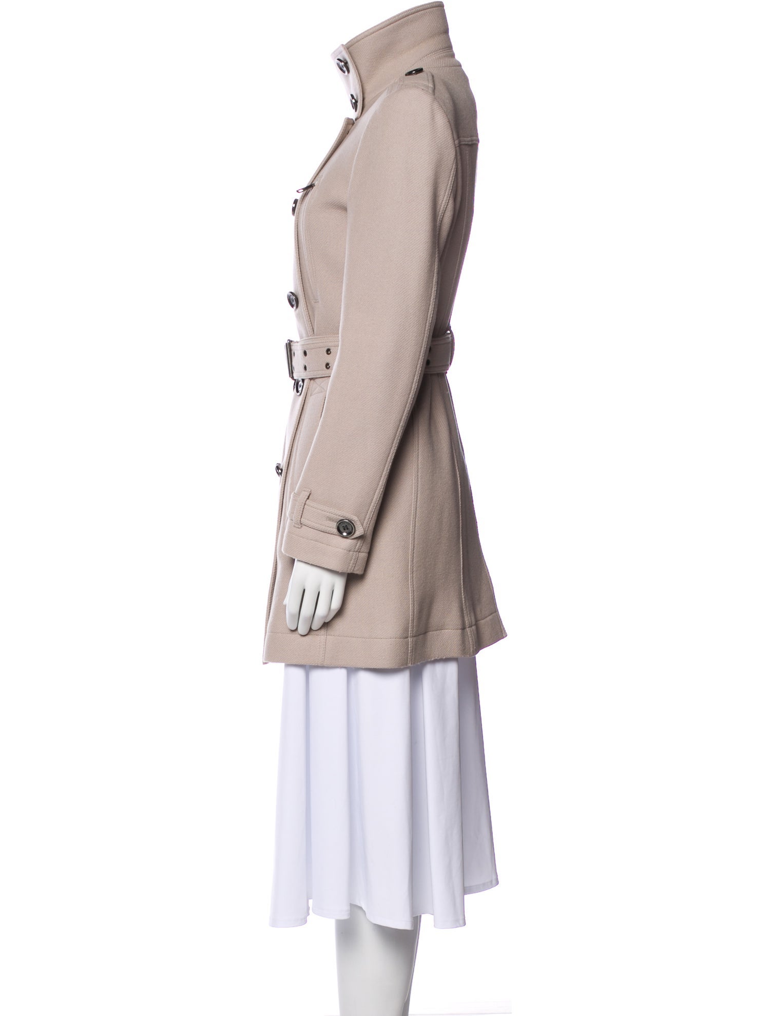 Burberry Brit Wool Trench Coat