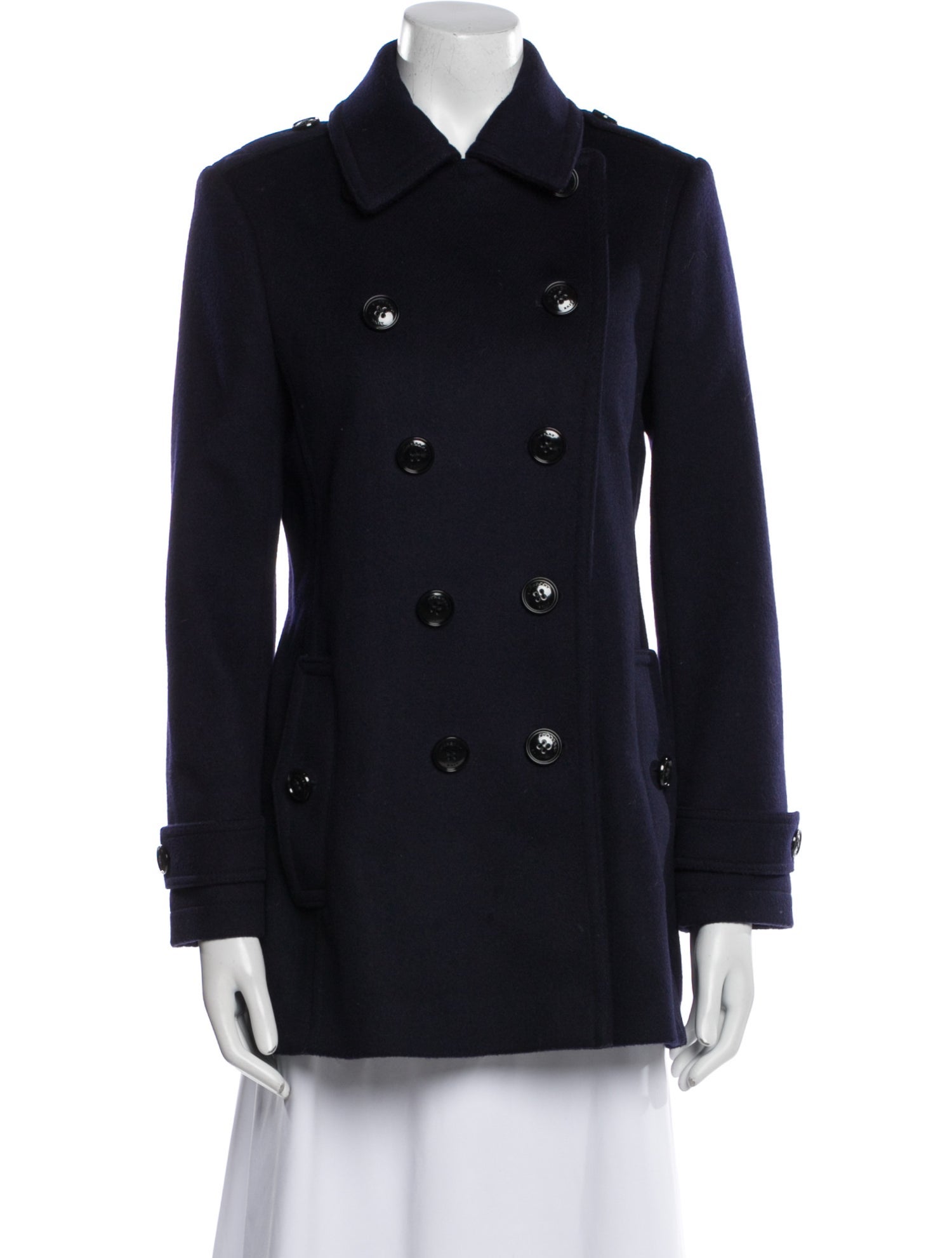 Burberry Brit Wool Peacoat