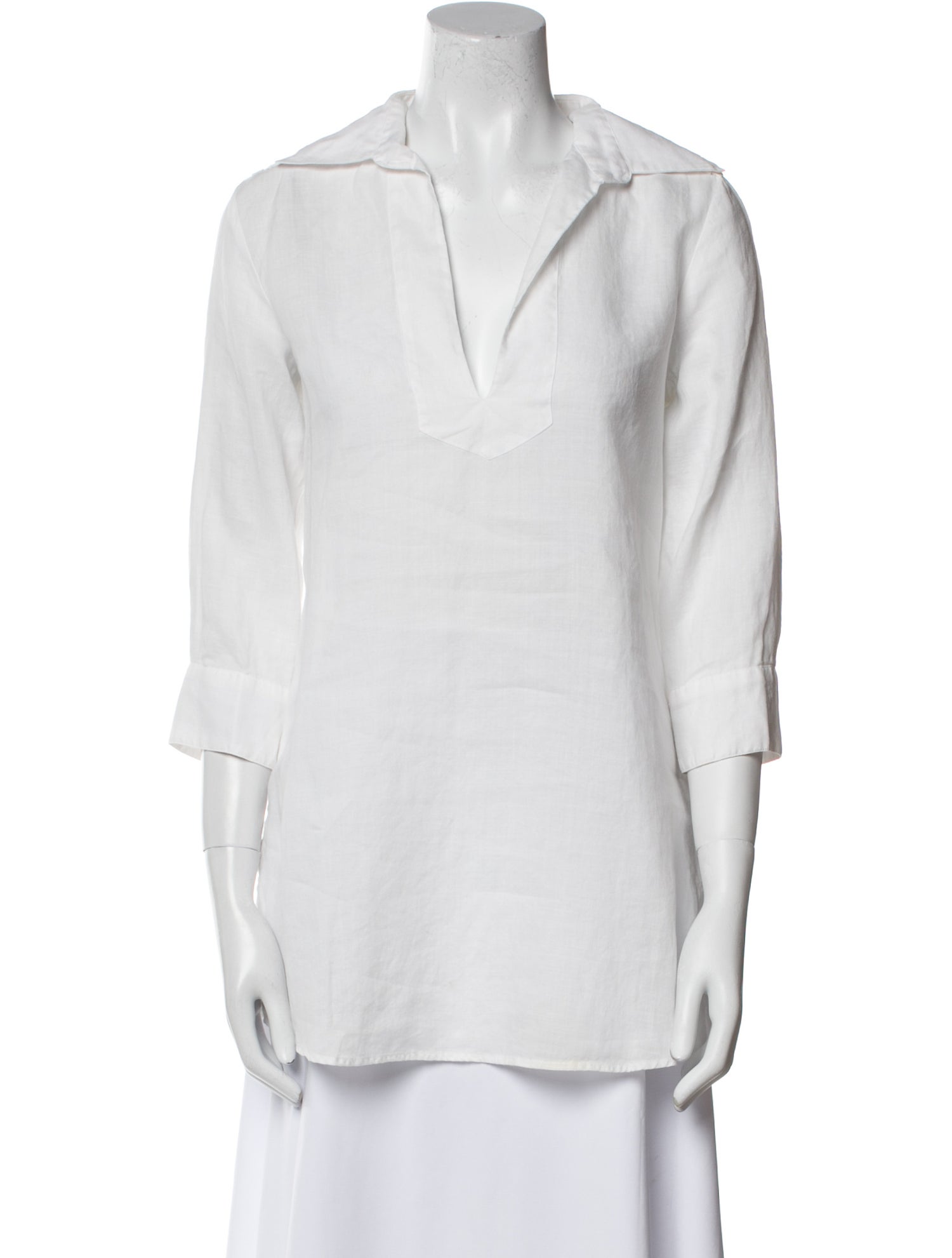 Burberry London Bamboo V-Neck Tunic