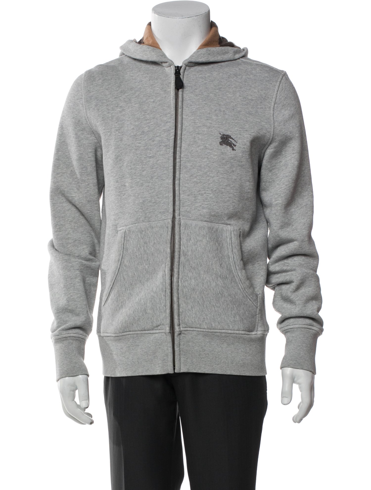 Burberry Brit House Check Pattern Bomber Jacket