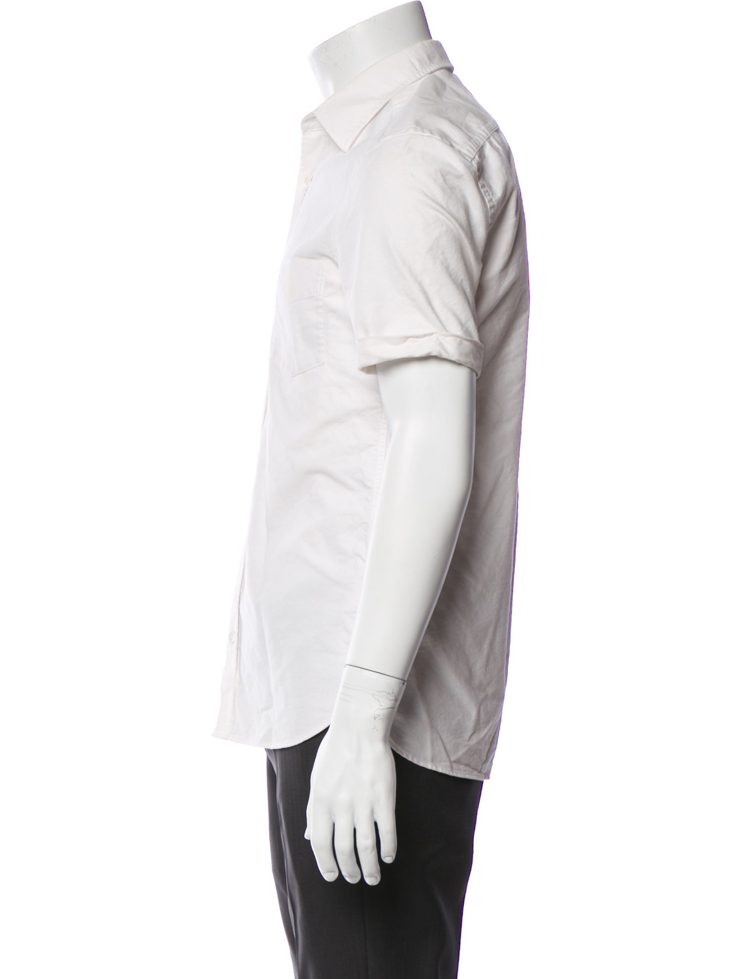 Burberry Brit House Check Pattern Short Sleeve Shirt