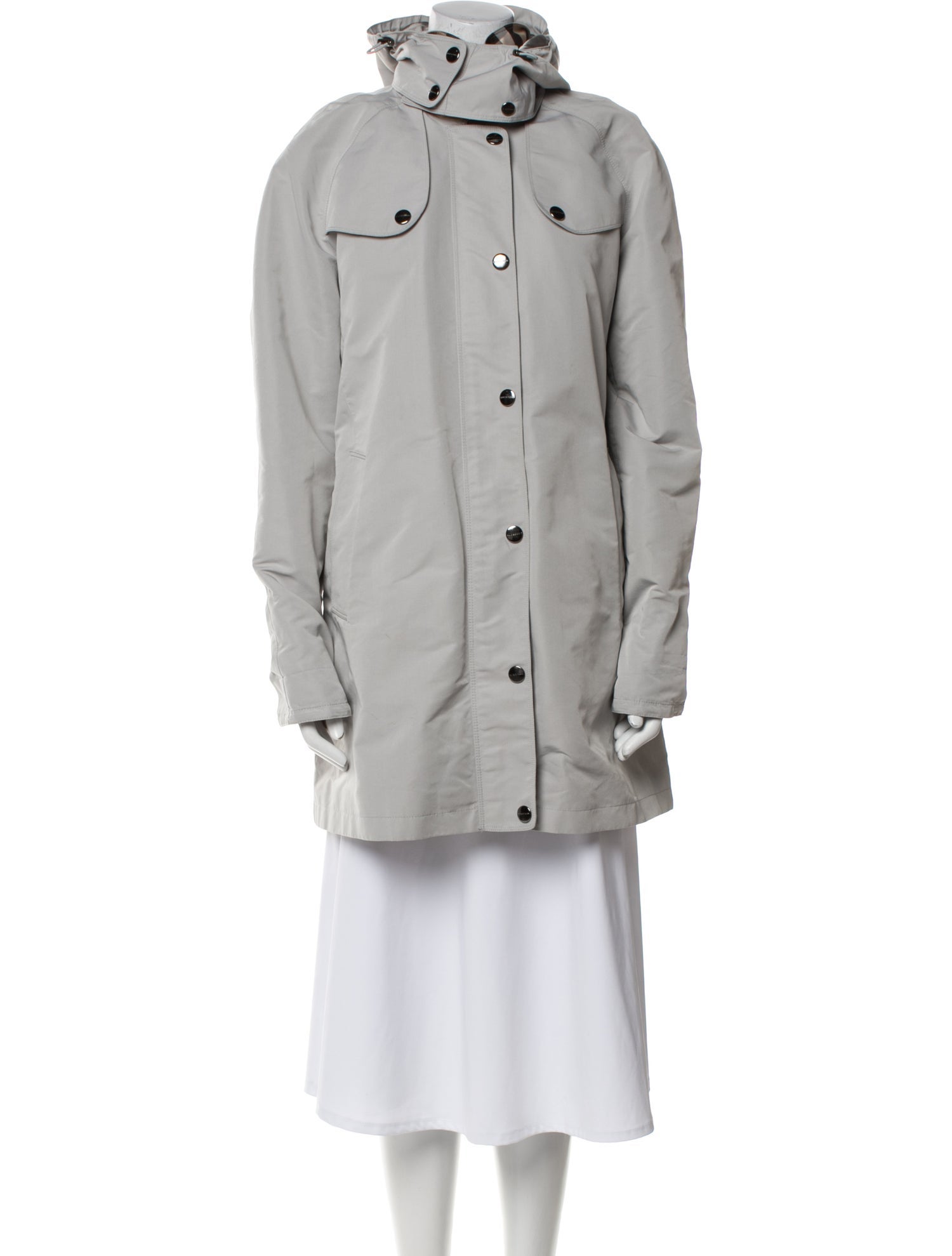 Burberry Brit Virgin Wool Trench Coat