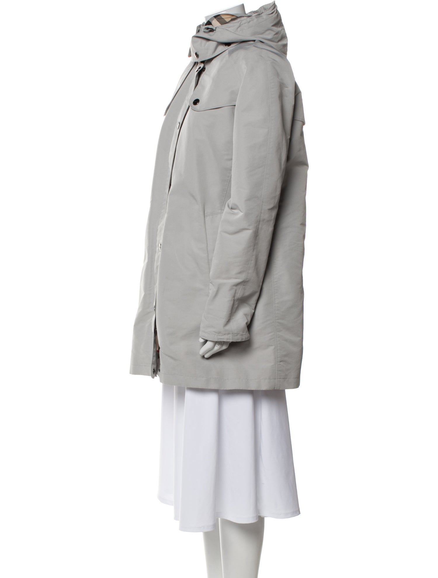 Burberry Brit Virgin Wool Trench Coat