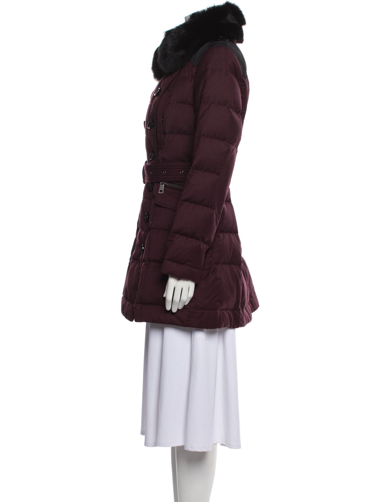 Burberry Brit Wool Down Coat