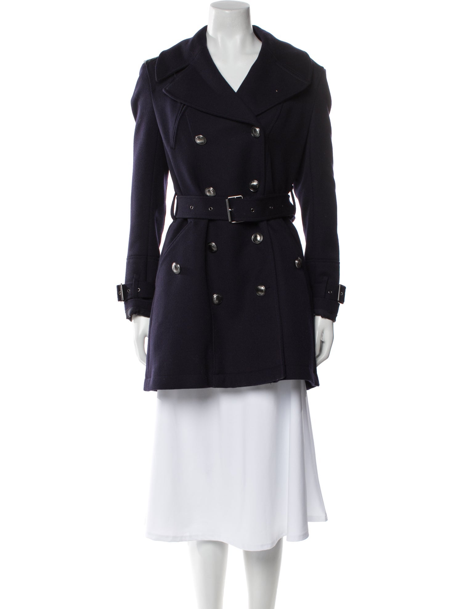 Burberry Brit Wool Trench Coat