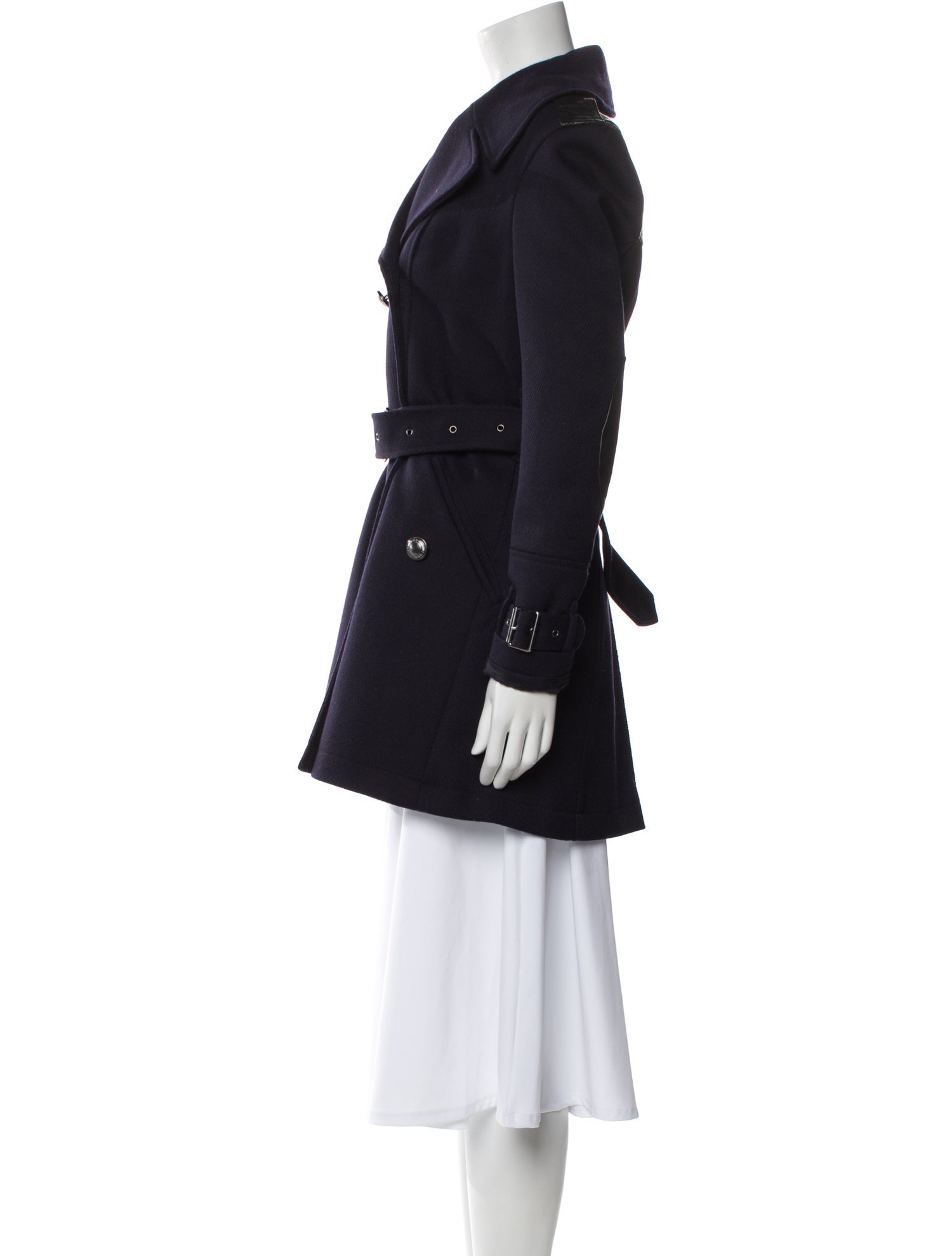 Burberry Brit Wool Trench Coat