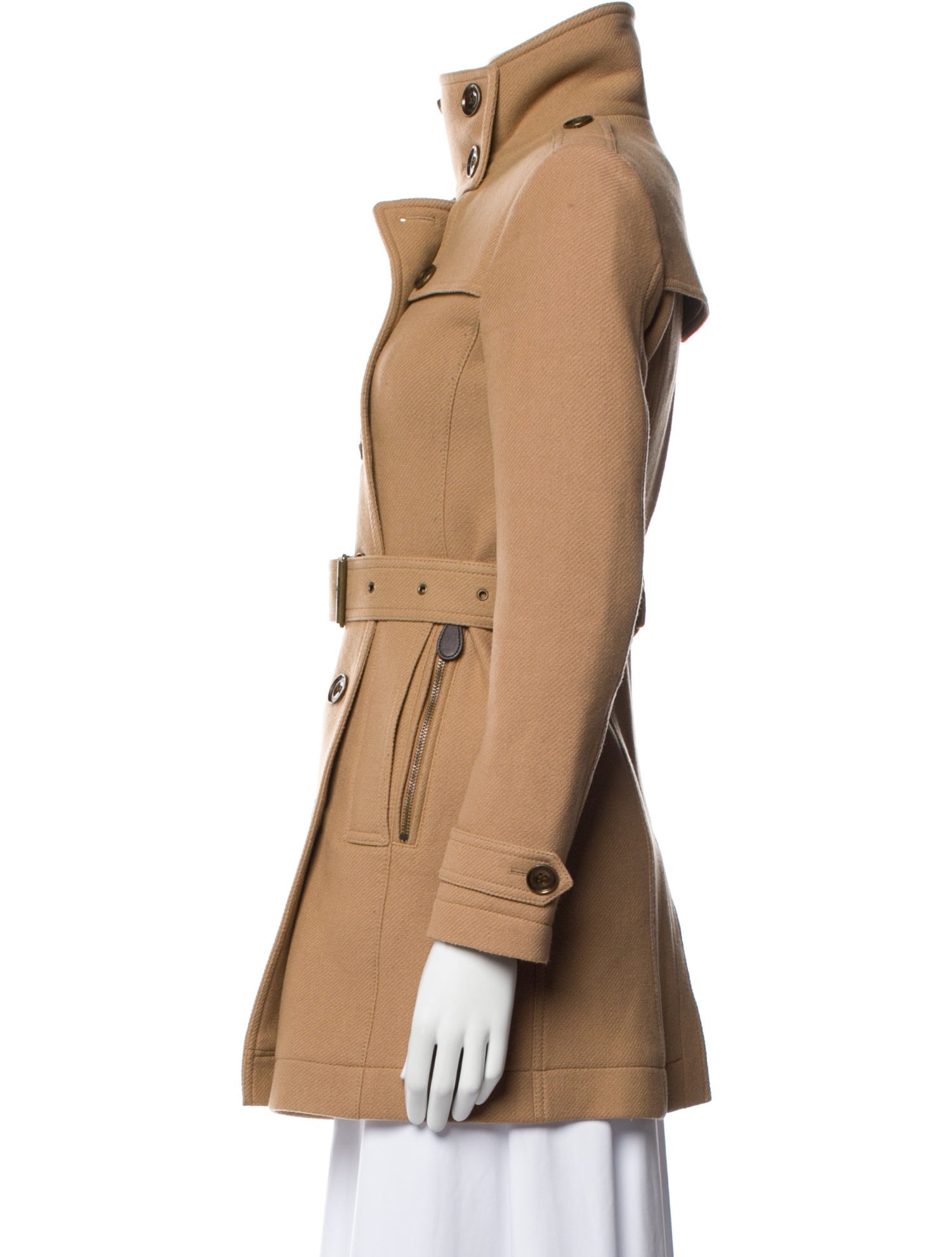 Burberry Brit Wool Trench Coat