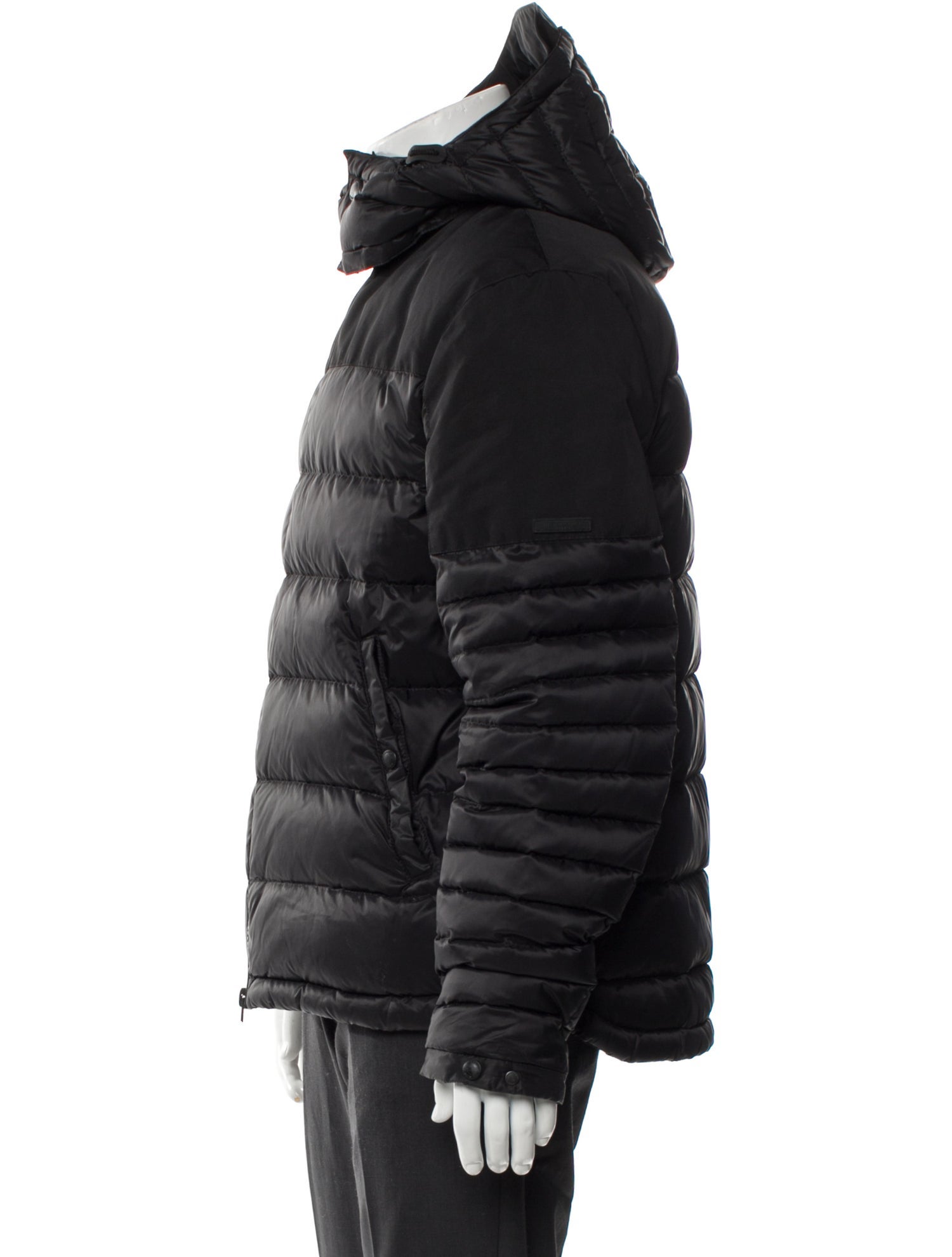 Burberry Brit Abstract Check Puffer Coat