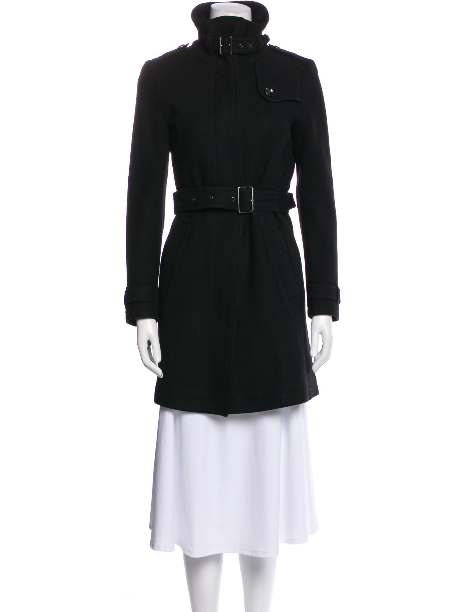 Burberry Brit Wool Trench Coat