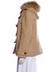Burberry Brit Wool Fur Coat