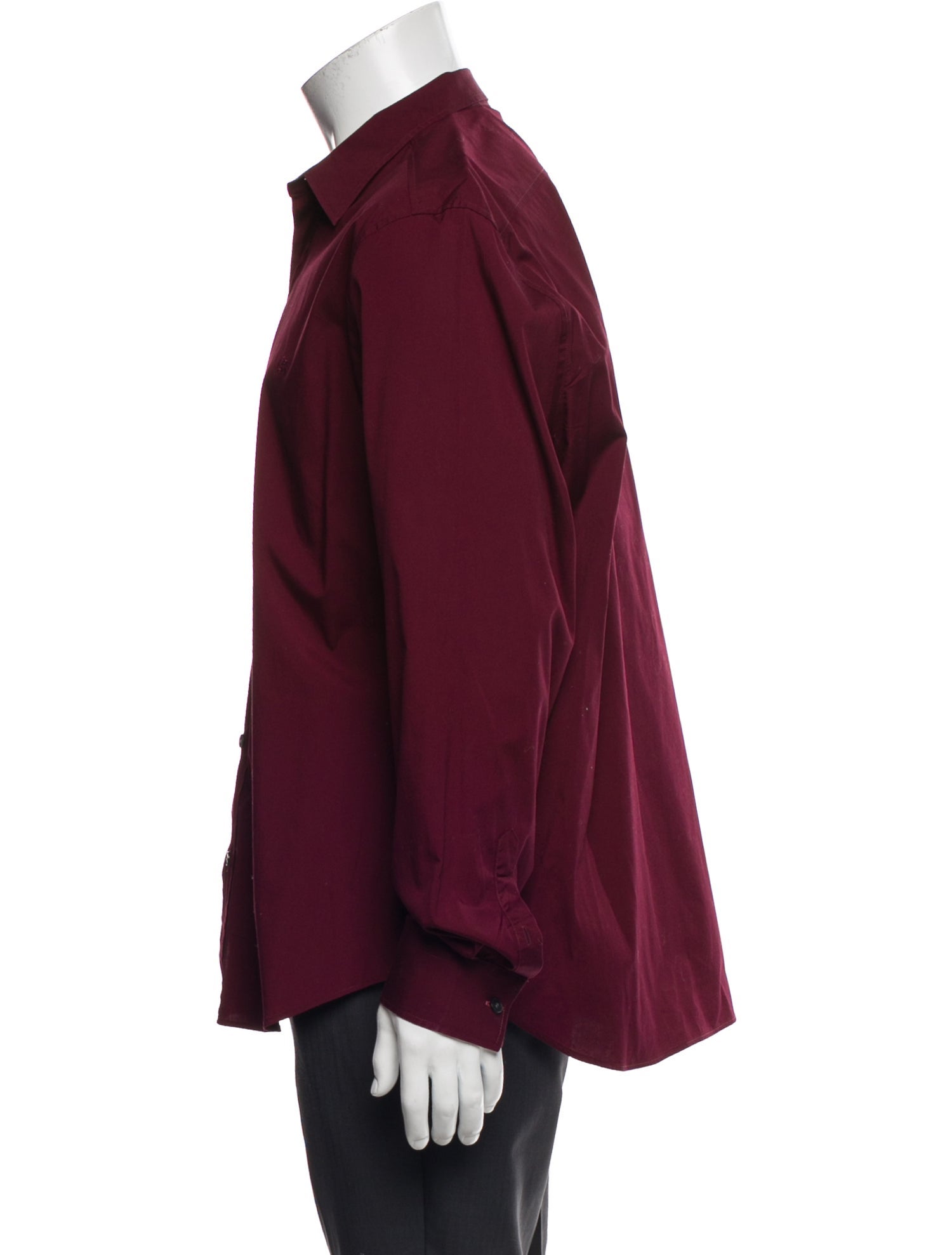 Burberry Brit Super Nova Check Pattern Long Sleeve Dress Shirt