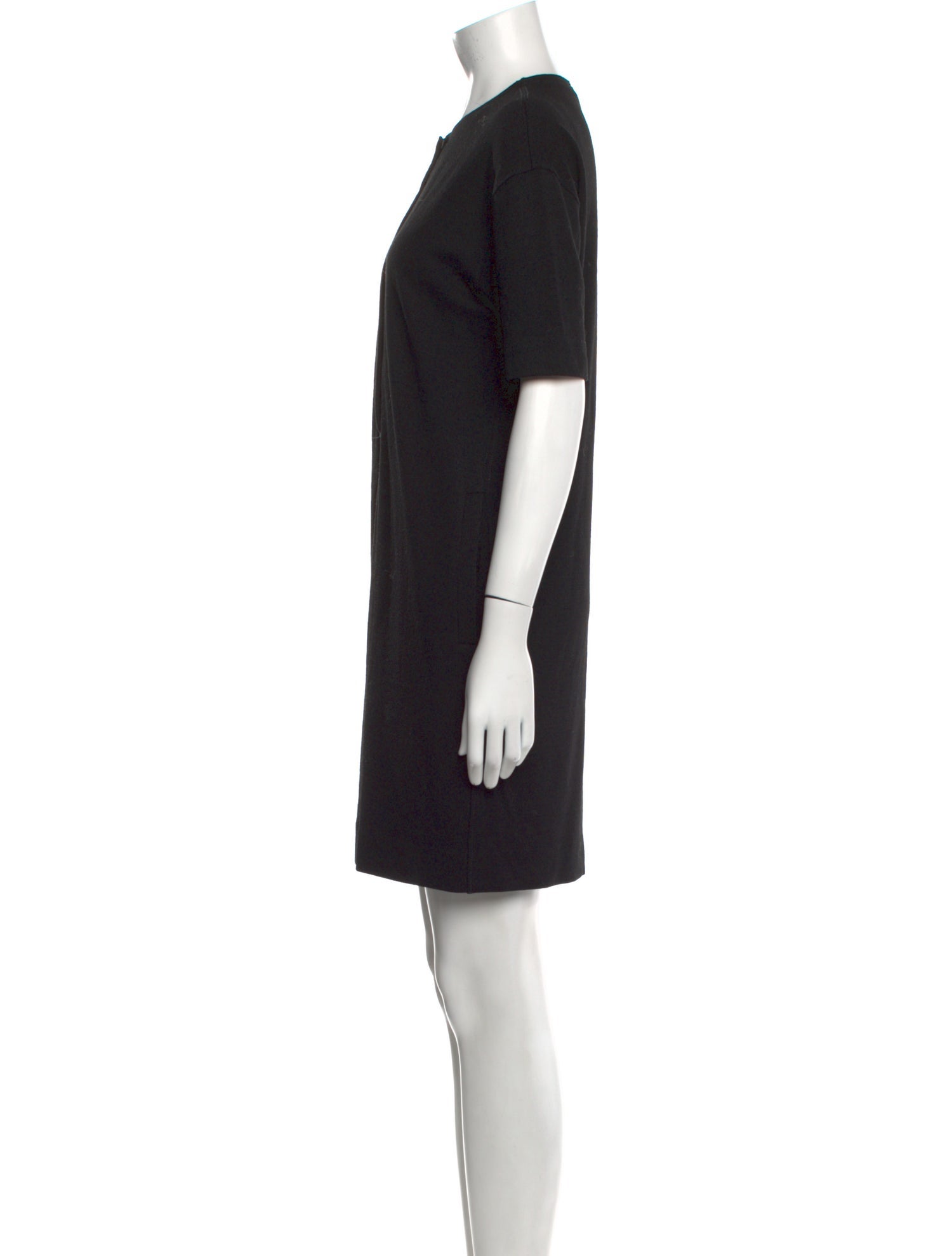 Burberry Brit Crew Neck Mini Dress