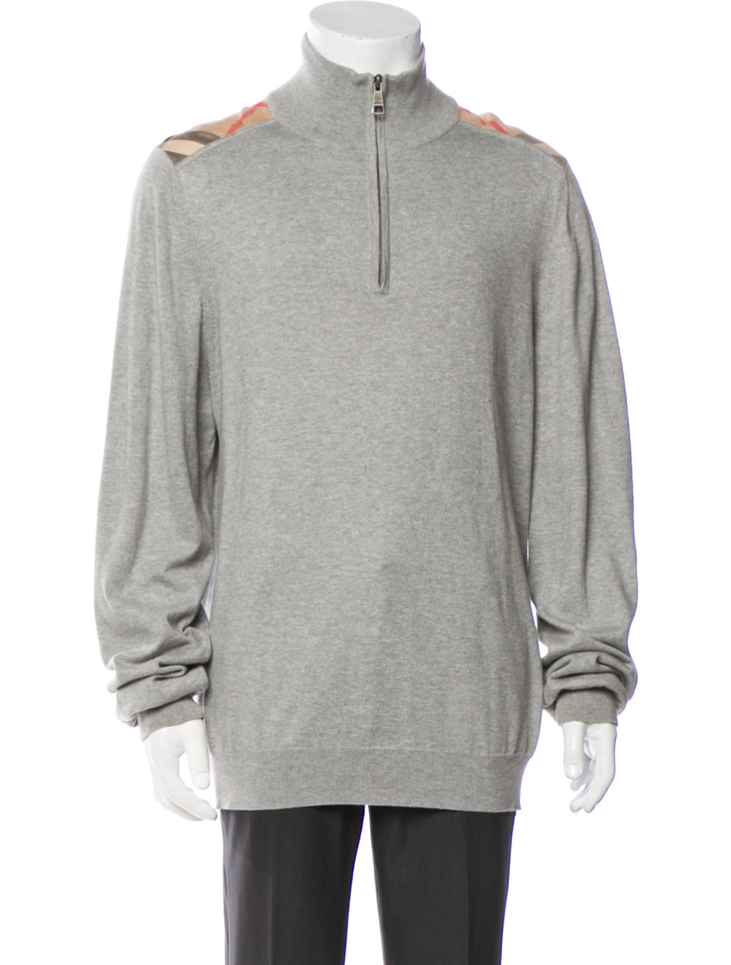 Burberry Brit Nova Check Pattern Long Sleeve Shirt