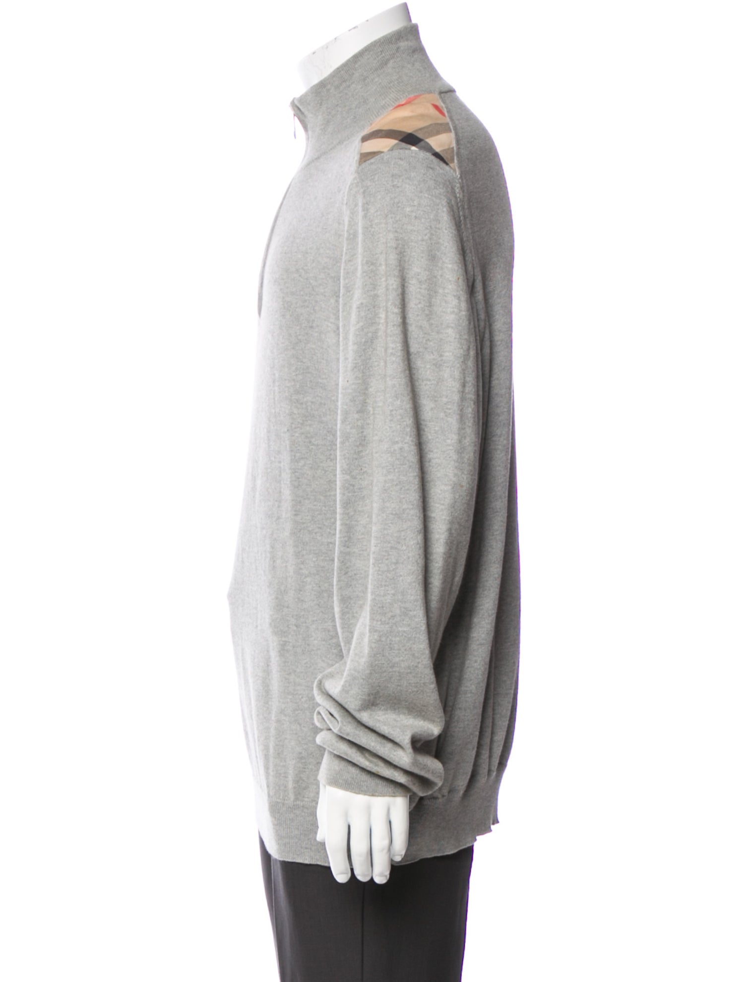 Burberry Brit Nova Check Pattern Long Sleeve Shirt