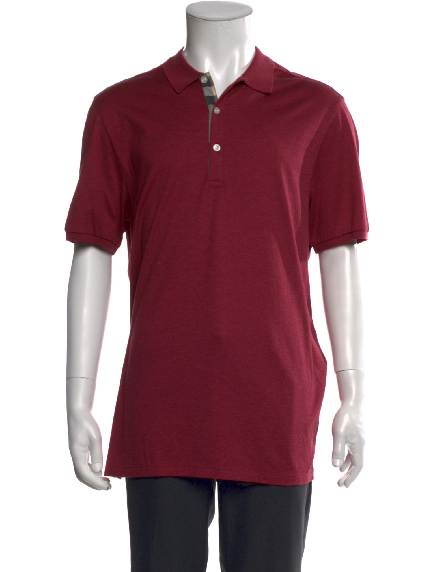 Burberry Brit Collar Short Sleeve Polo Shirt