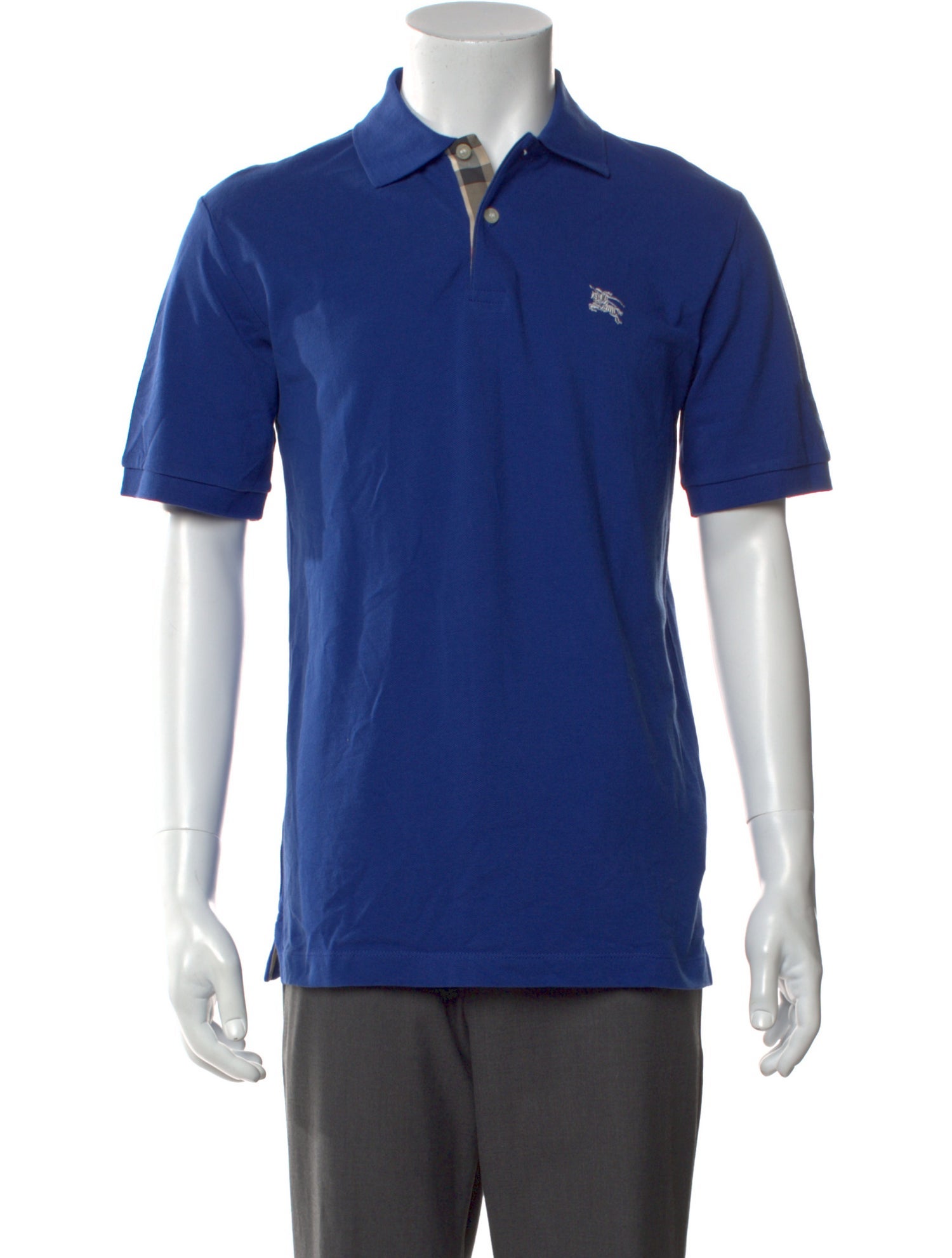 Burberry Brit V-Neck Short Sleeve Polo Shirt w/ Tags