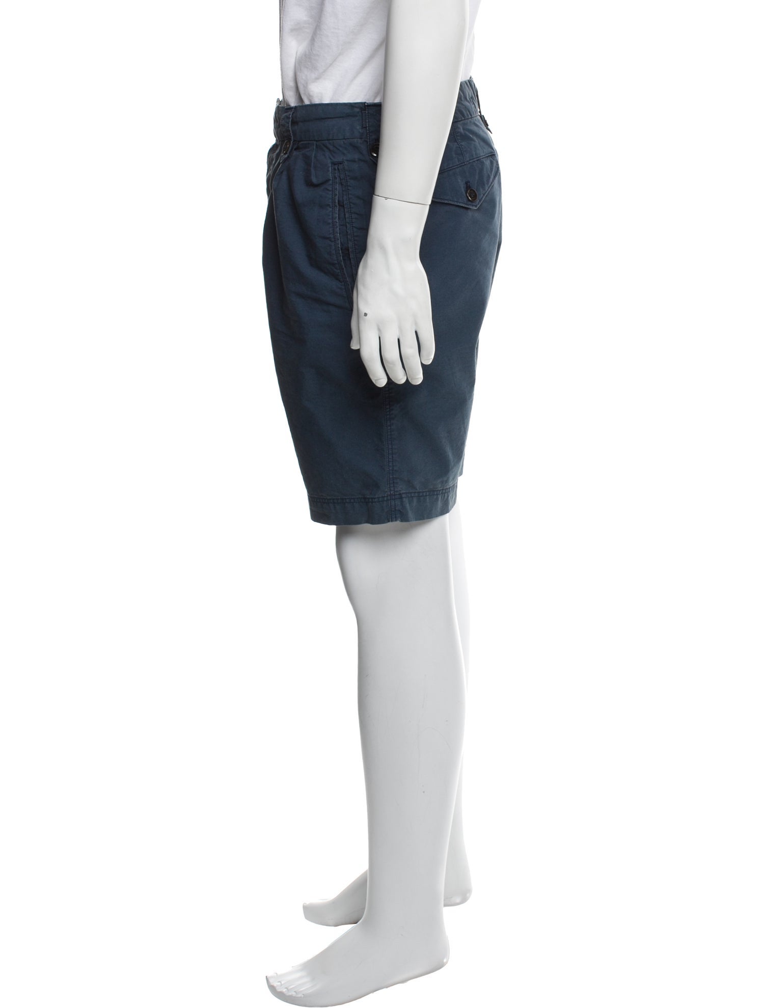 Burberry Brit Exploded Check Pattern Flat Front Shorts