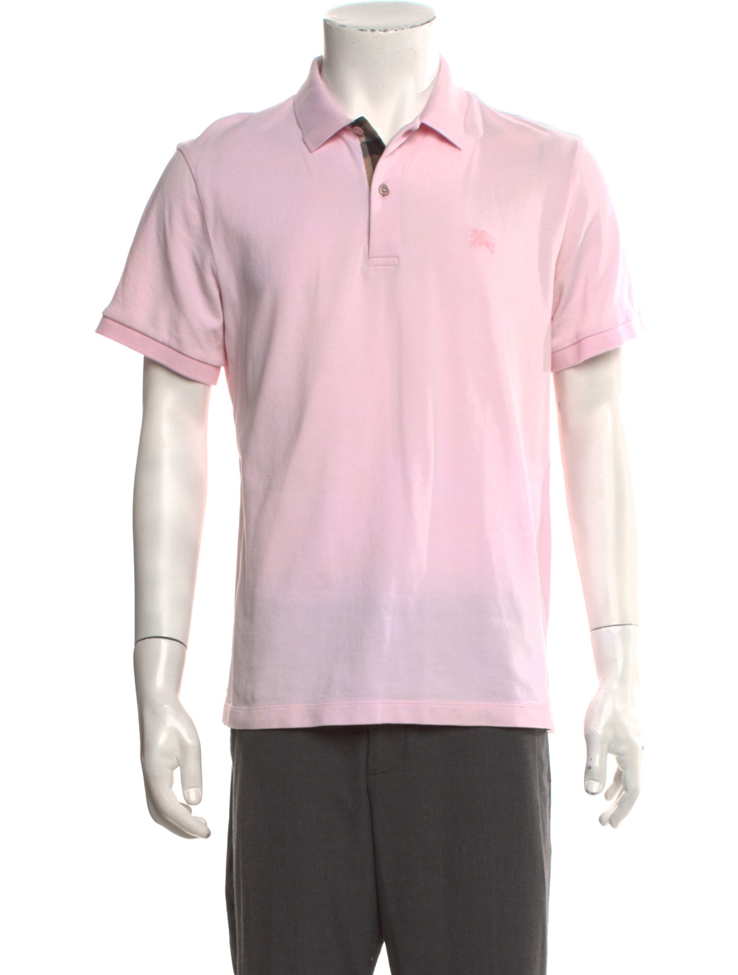 Burberry Brit House Check Pattern Collar Polo Shirt