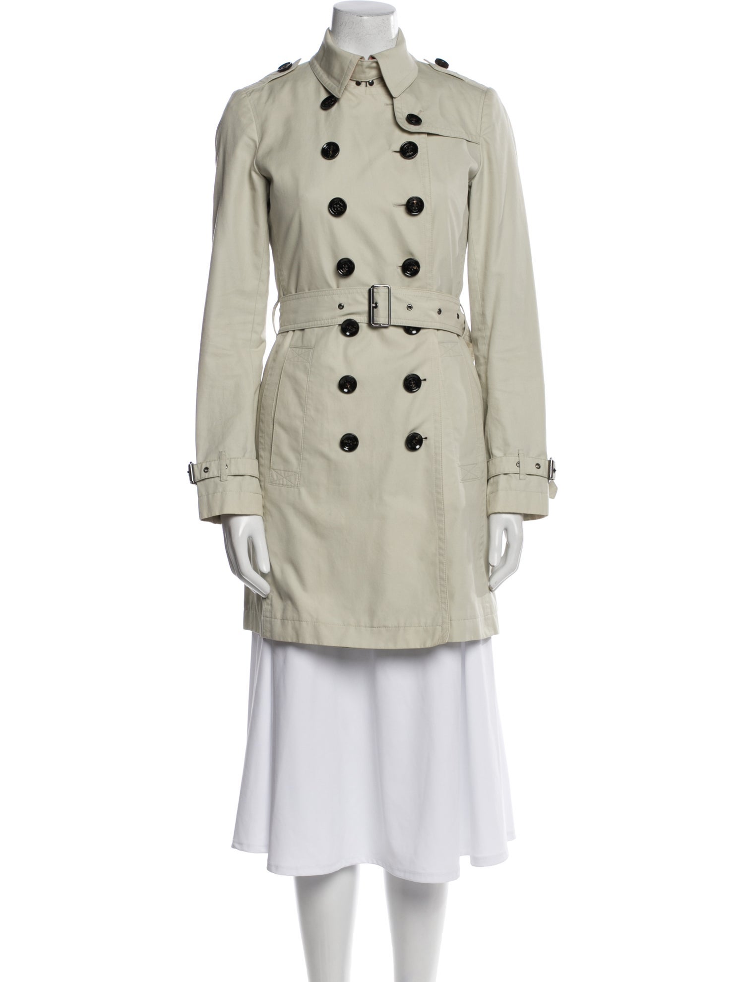 Burberry Brit Nylon Trench Coat