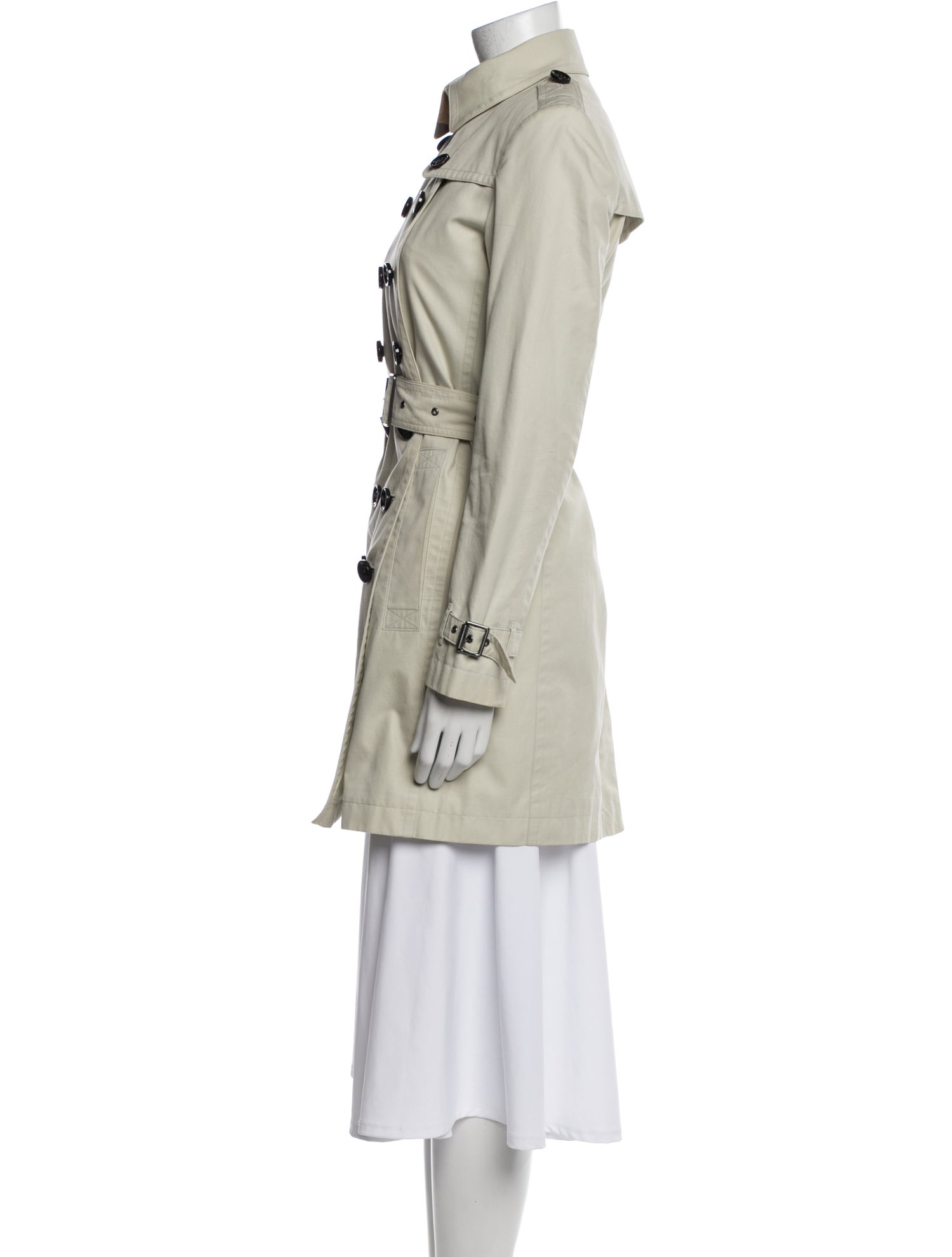 Burberry Brit Nylon Trench Coat