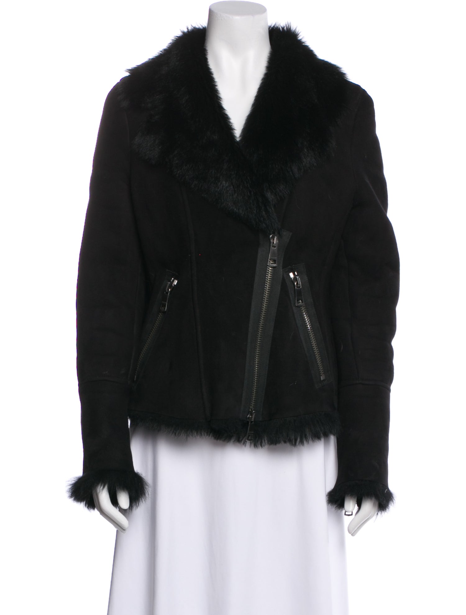 Burberry Brit Shearling Fur Jacket