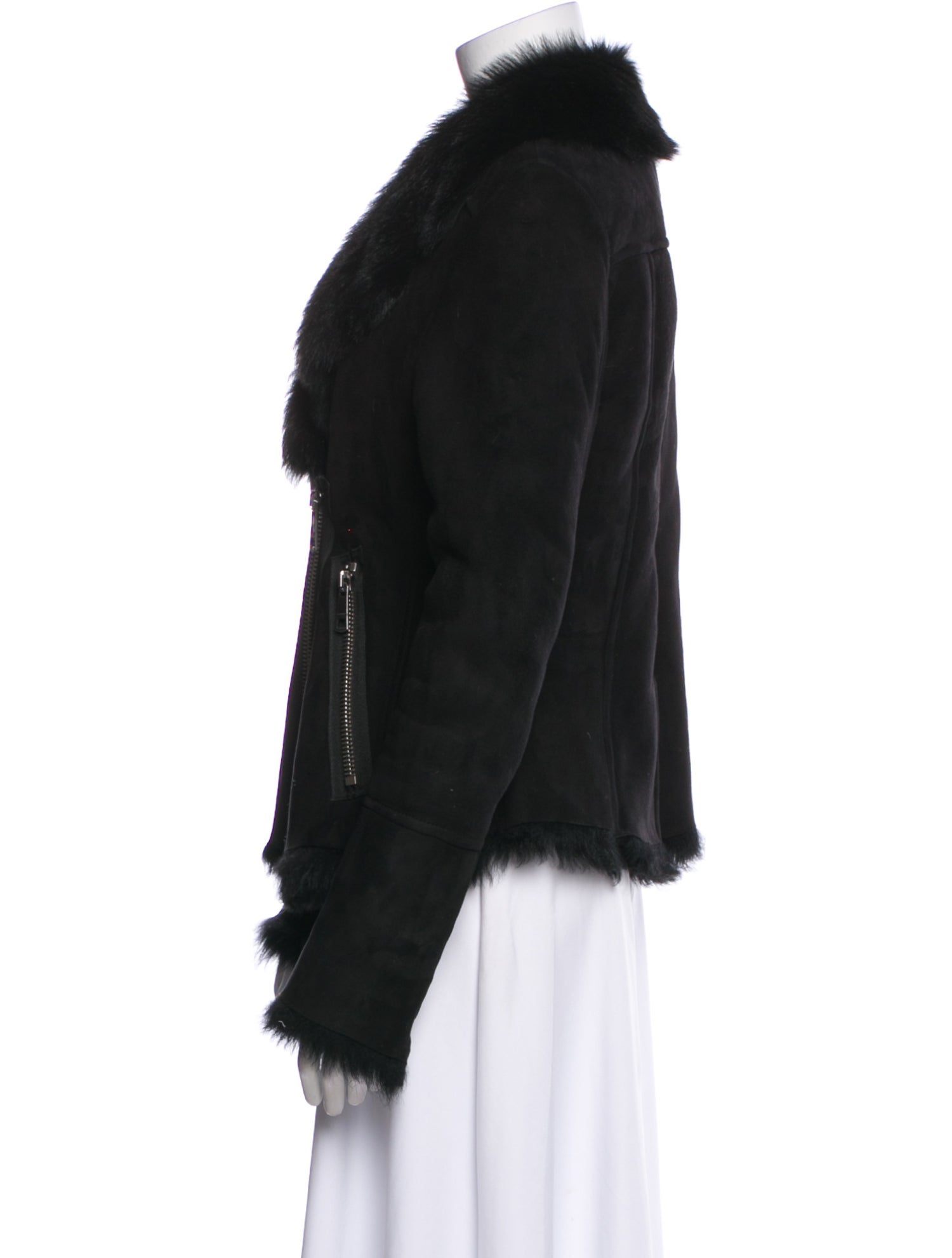 Burberry Brit Shearling Fur Jacket