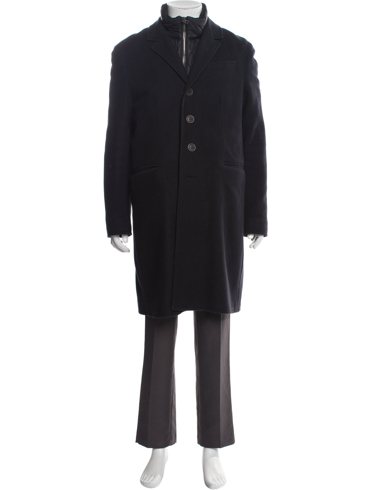 Burberry Brit House Check Pattern Overcoat