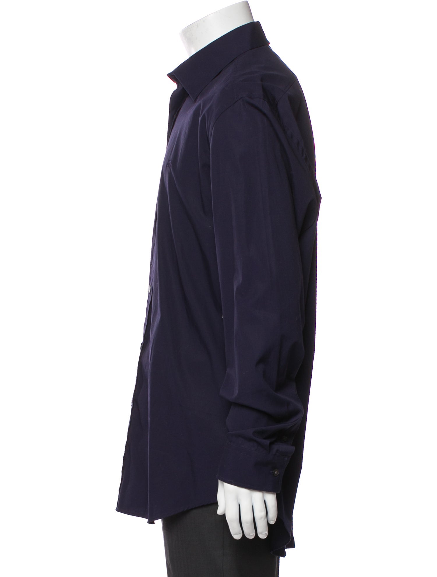 Burberry Brit Nova Check Pattern Long Sleeve Dress Shirt