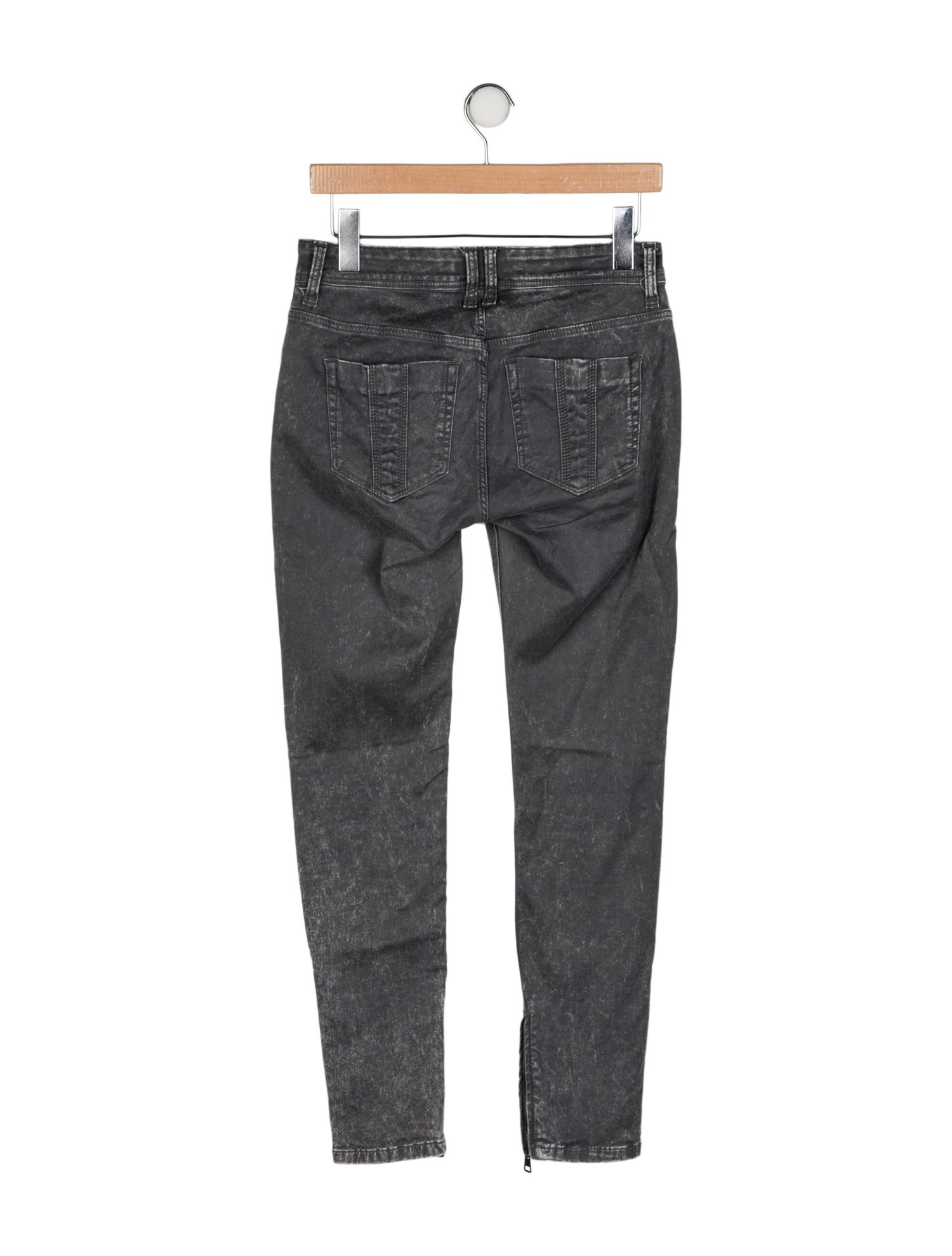 Burberry Brit Low-Rise Skinny Leg Jeans