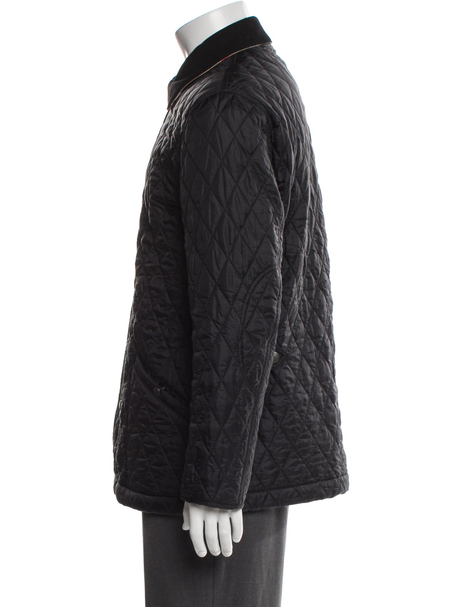 Burberry Brit Nova Check Pattern Utility Jacket