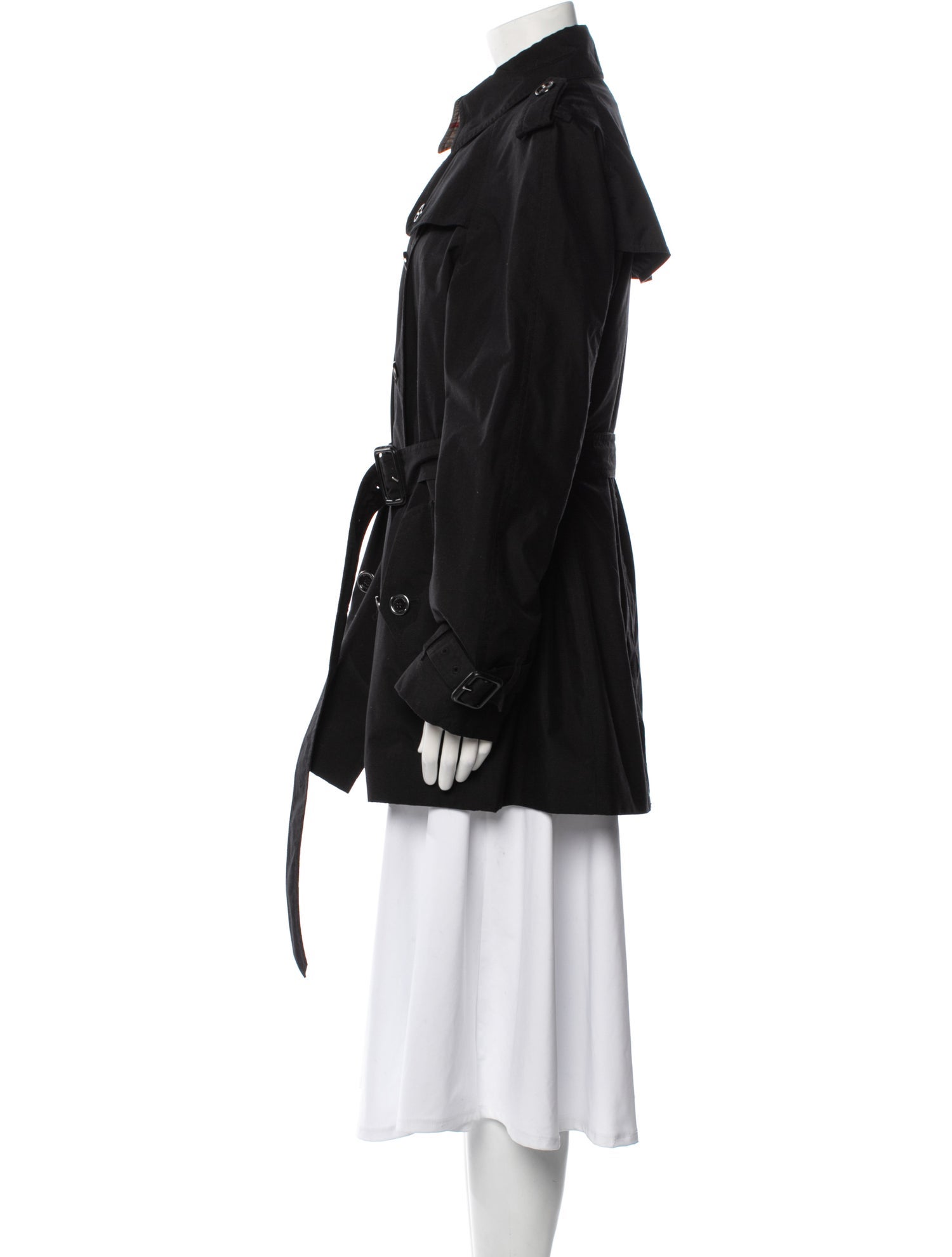 Burberry Brit Virgin Wool Trench Coat