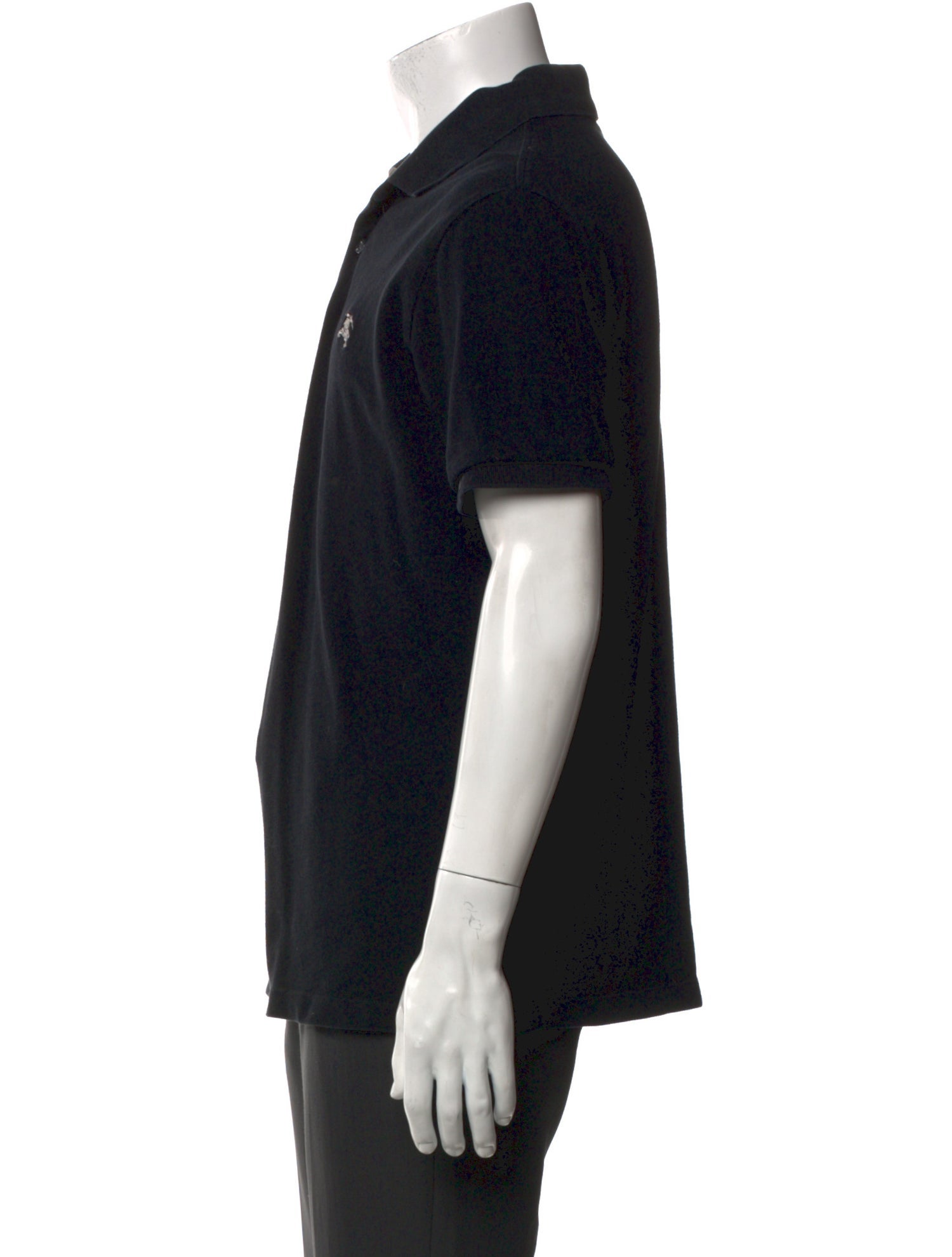 Burberry Brit V-Neck Short Sleeve Polo Shirt