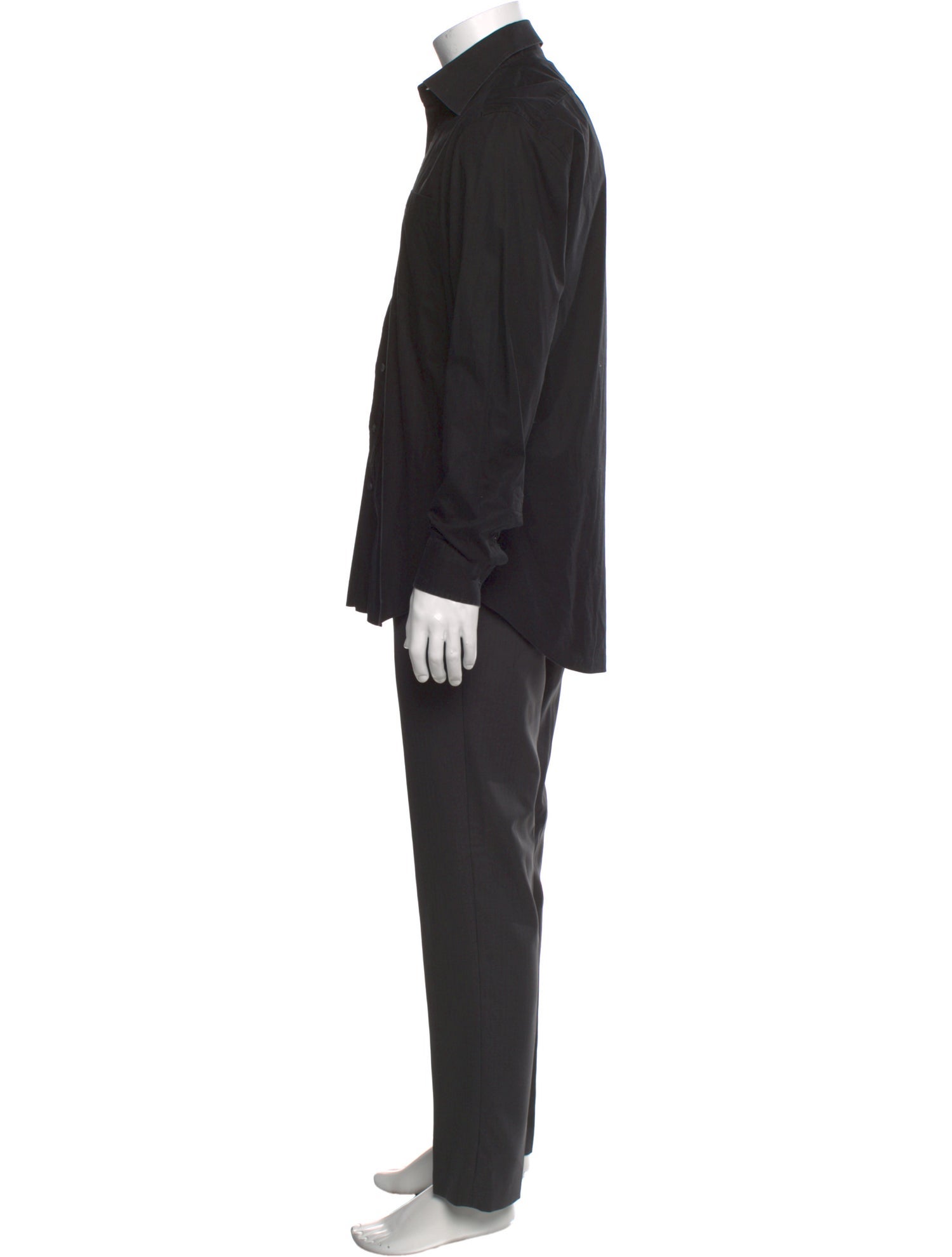 Burberry Brit House Check Pattern Long Sleeve Dress Shirt