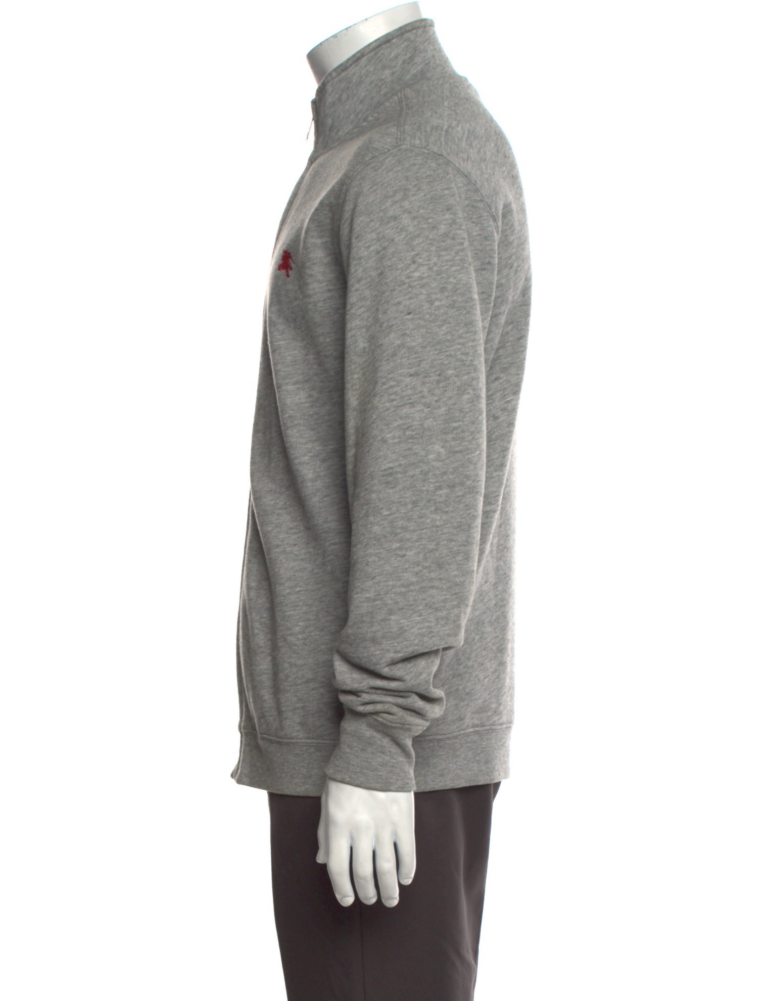 Burberry Brit Nova Check Pattern Turtleneck Cardigan