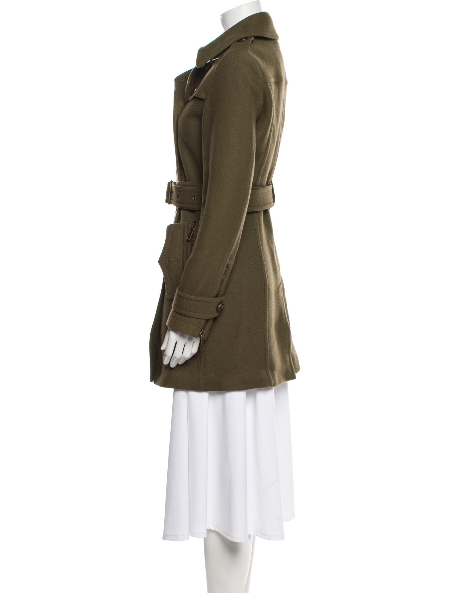 Burberry Brit Wool Trench Coat