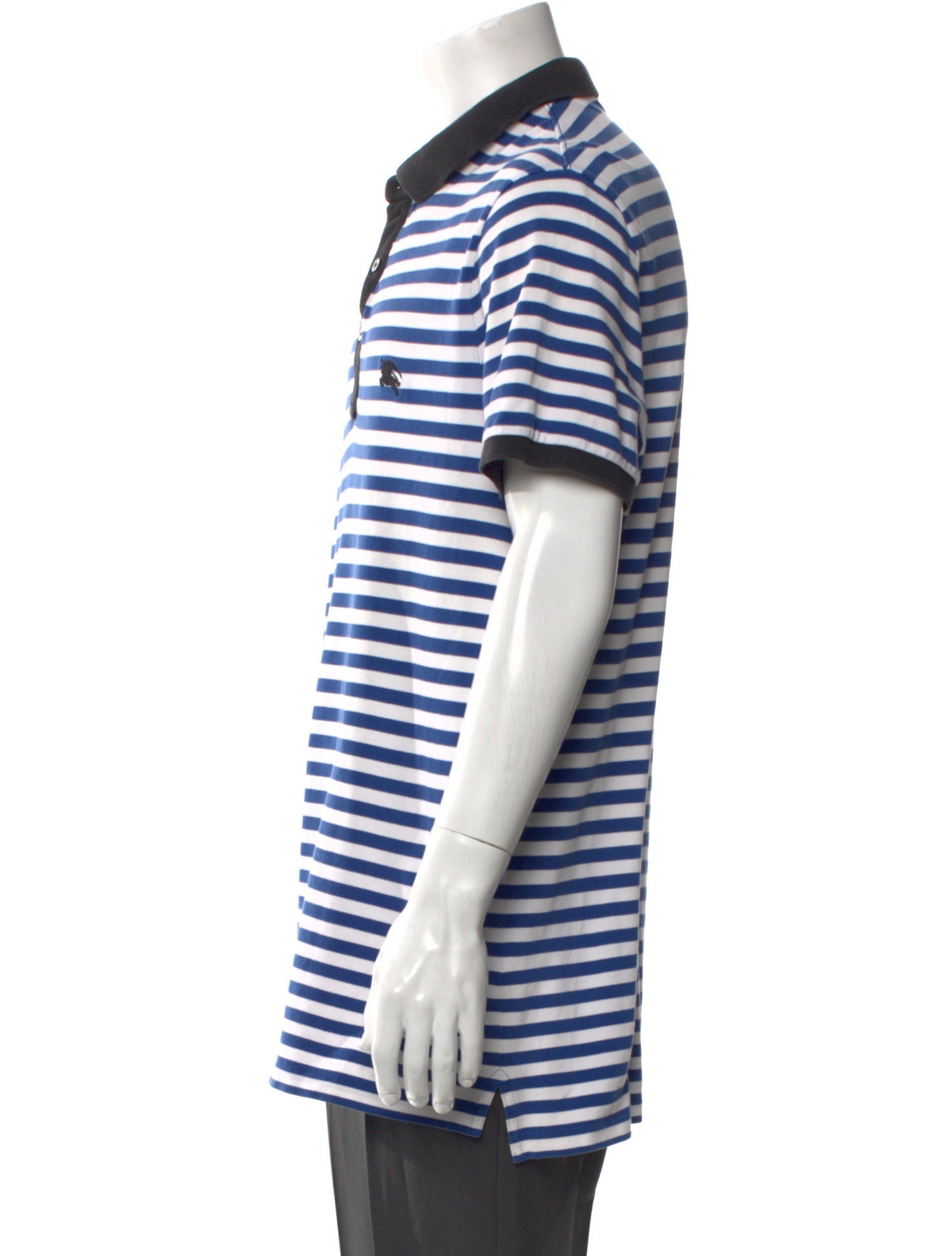 Burberry Brit House Check Pattern Collar Polo Shirt