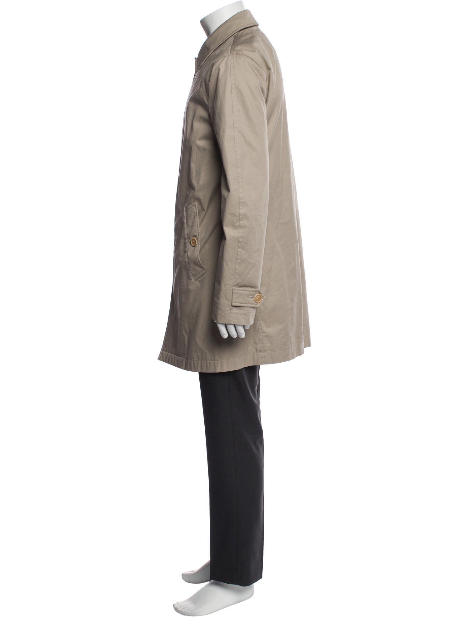 Burberry Brit Exploded Check Pattern Overcoat