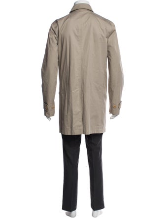 Burberry Brit Exploded Check Pattern Overcoat