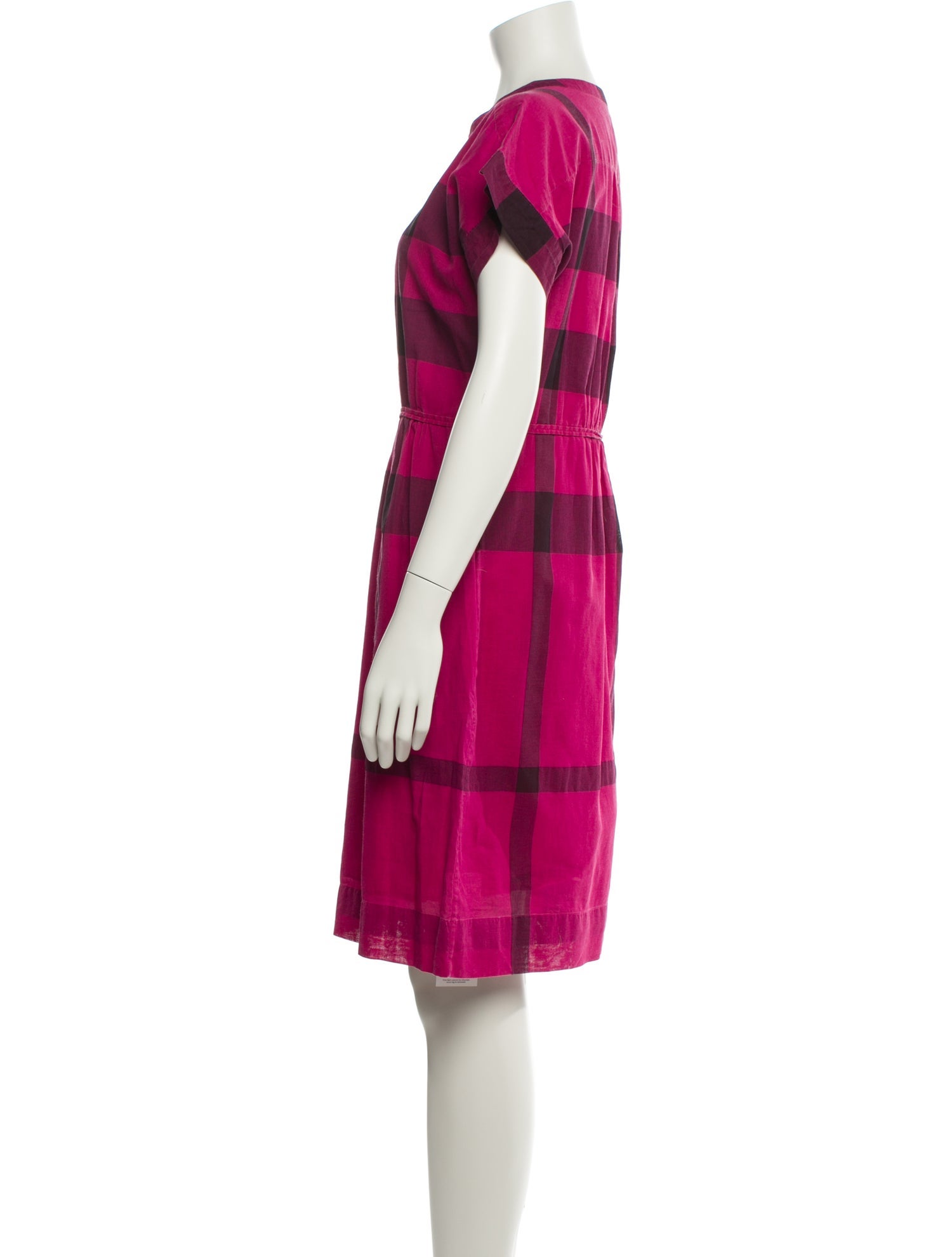 Burberry Brit Crew Neck Mini Dress