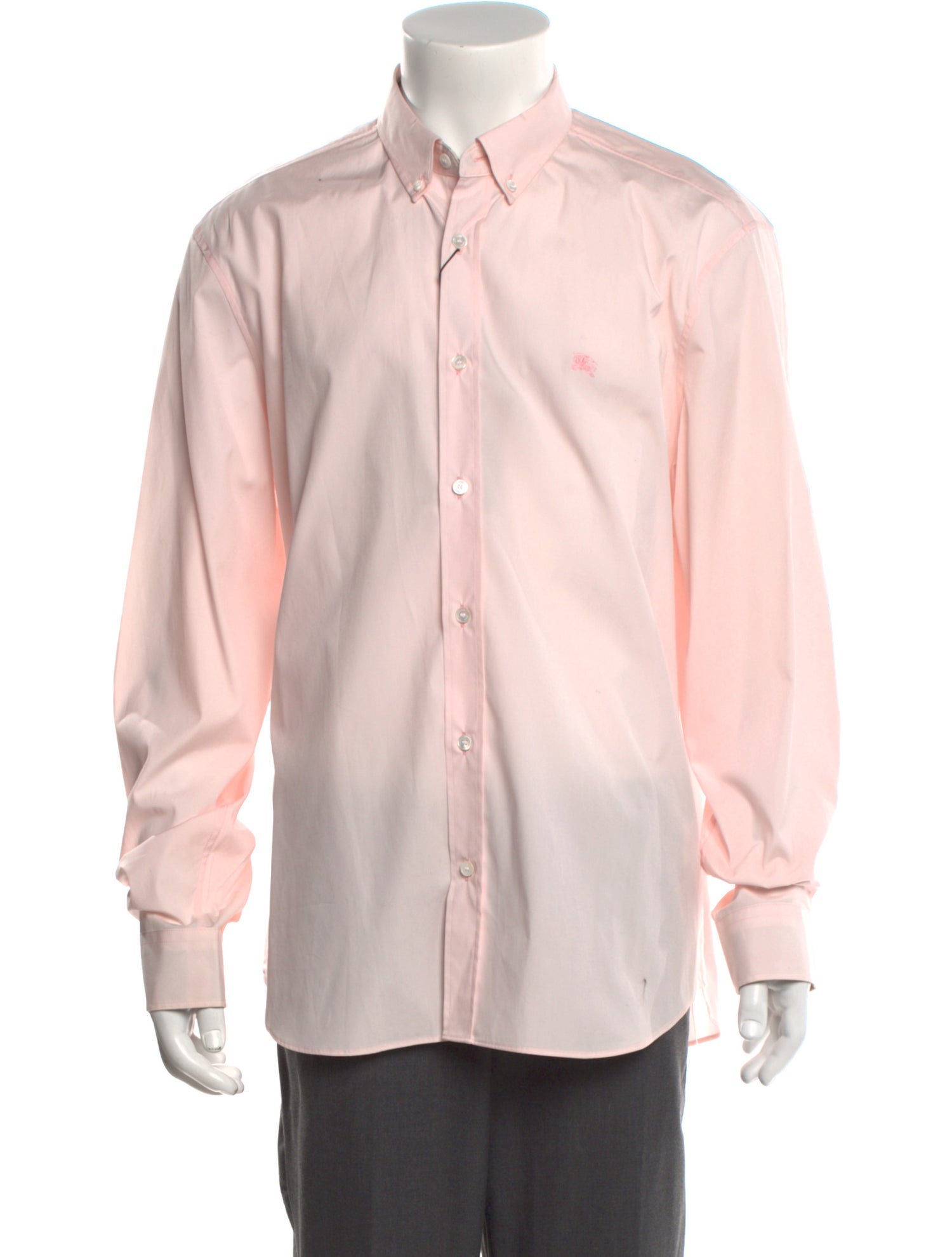 Burberry Brit Nova Check Pattern Long Sleeve Dress Shirt