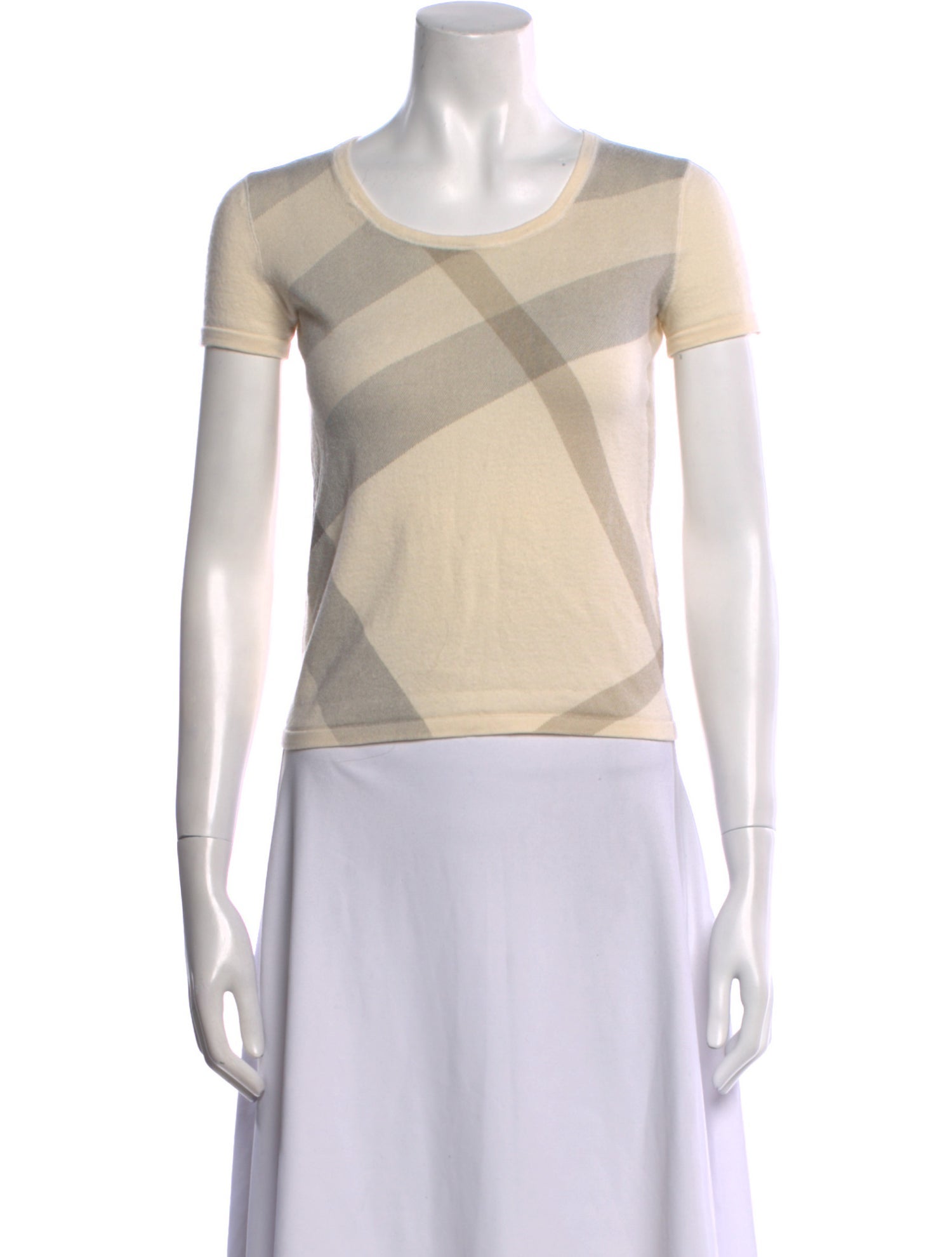 Burberry Brit Wool Printed T-Shirt