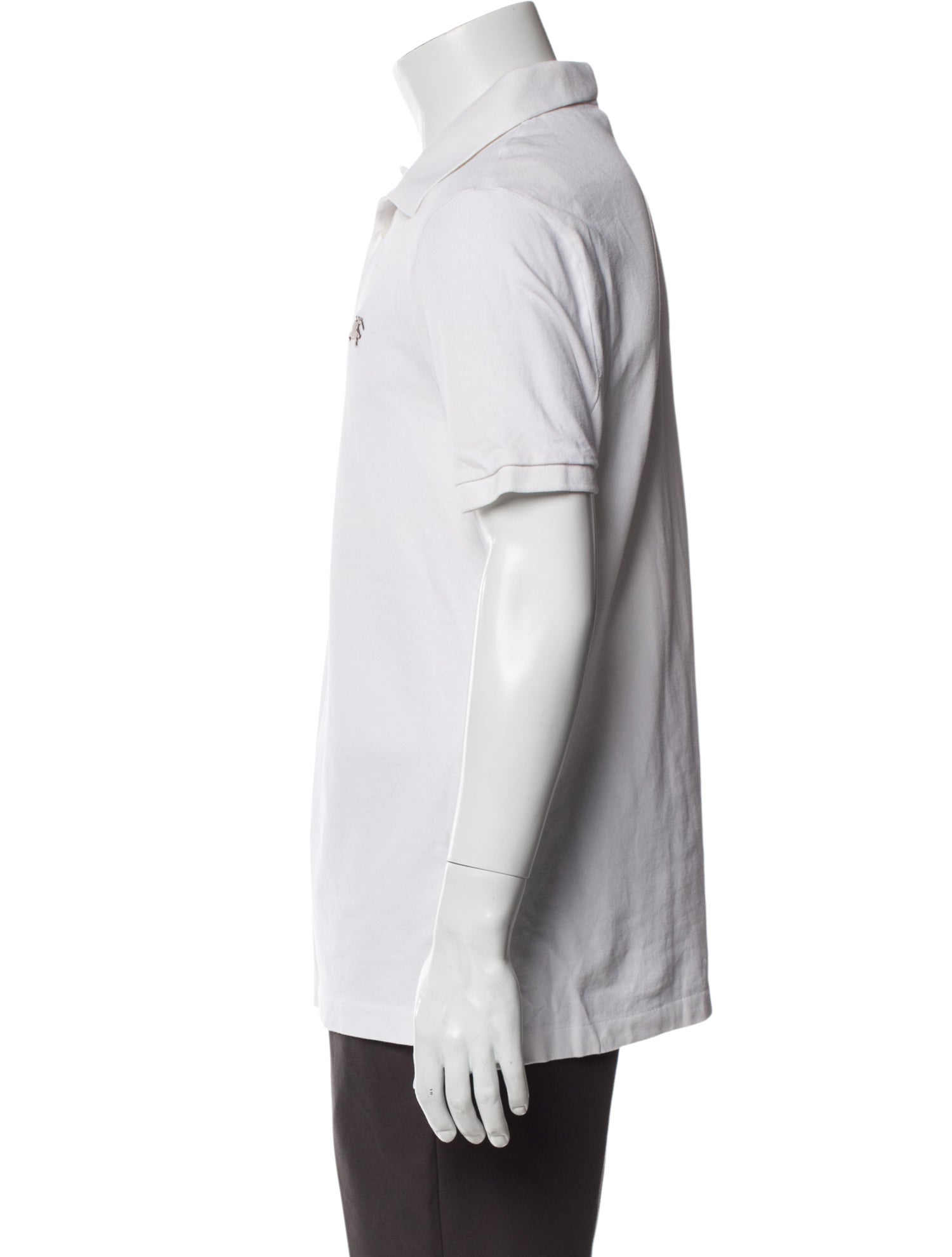 Burberry Brit V-Neck Short Sleeve Polo Shirt