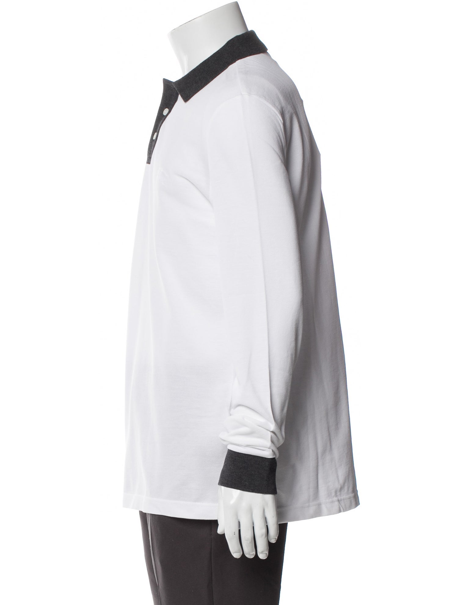 Burberry Brit Graphic Print V-Neck Polo Shirt w/ Tags