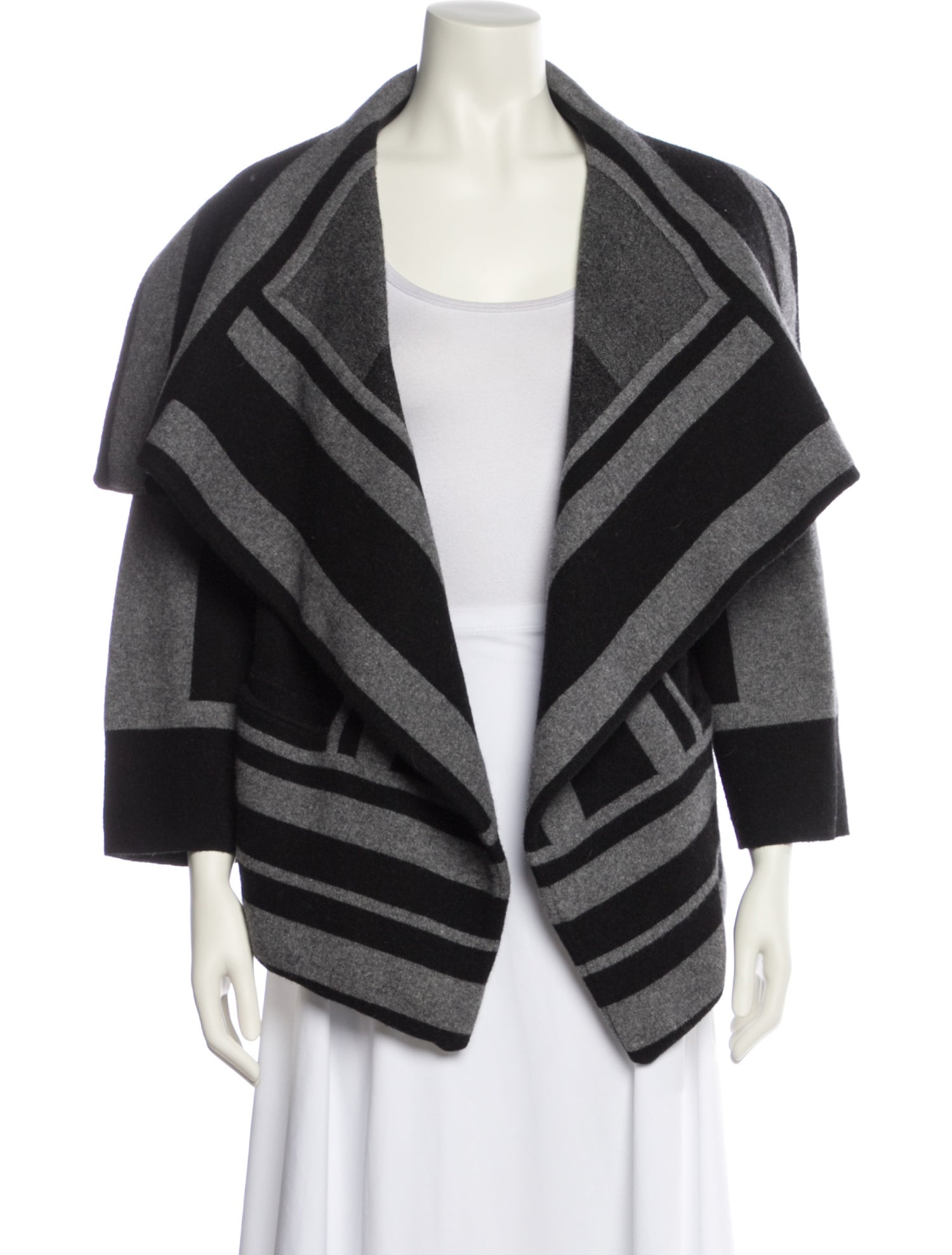 Burberry Brit Wool Striped Jacket