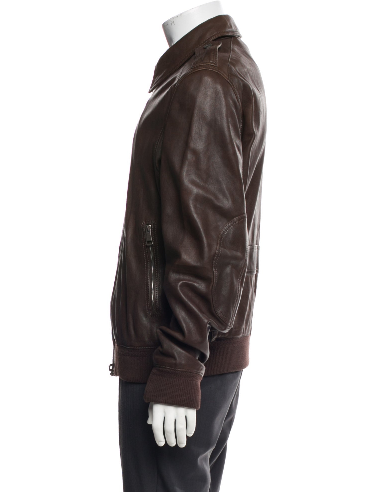 Burberry Brit Lambskin Moto Jacket