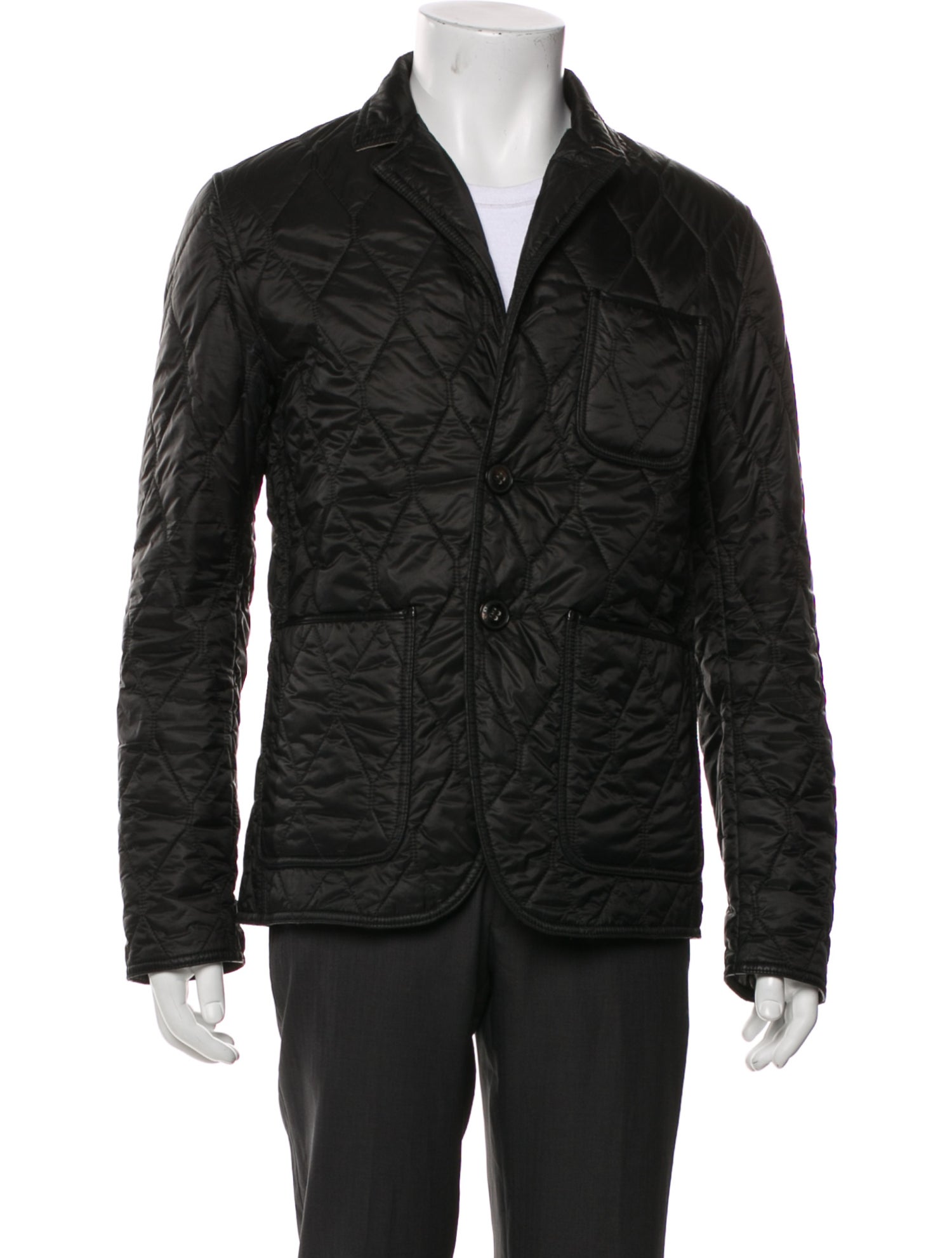 Burberry Brit Nova Check Pattern Utility Jacket