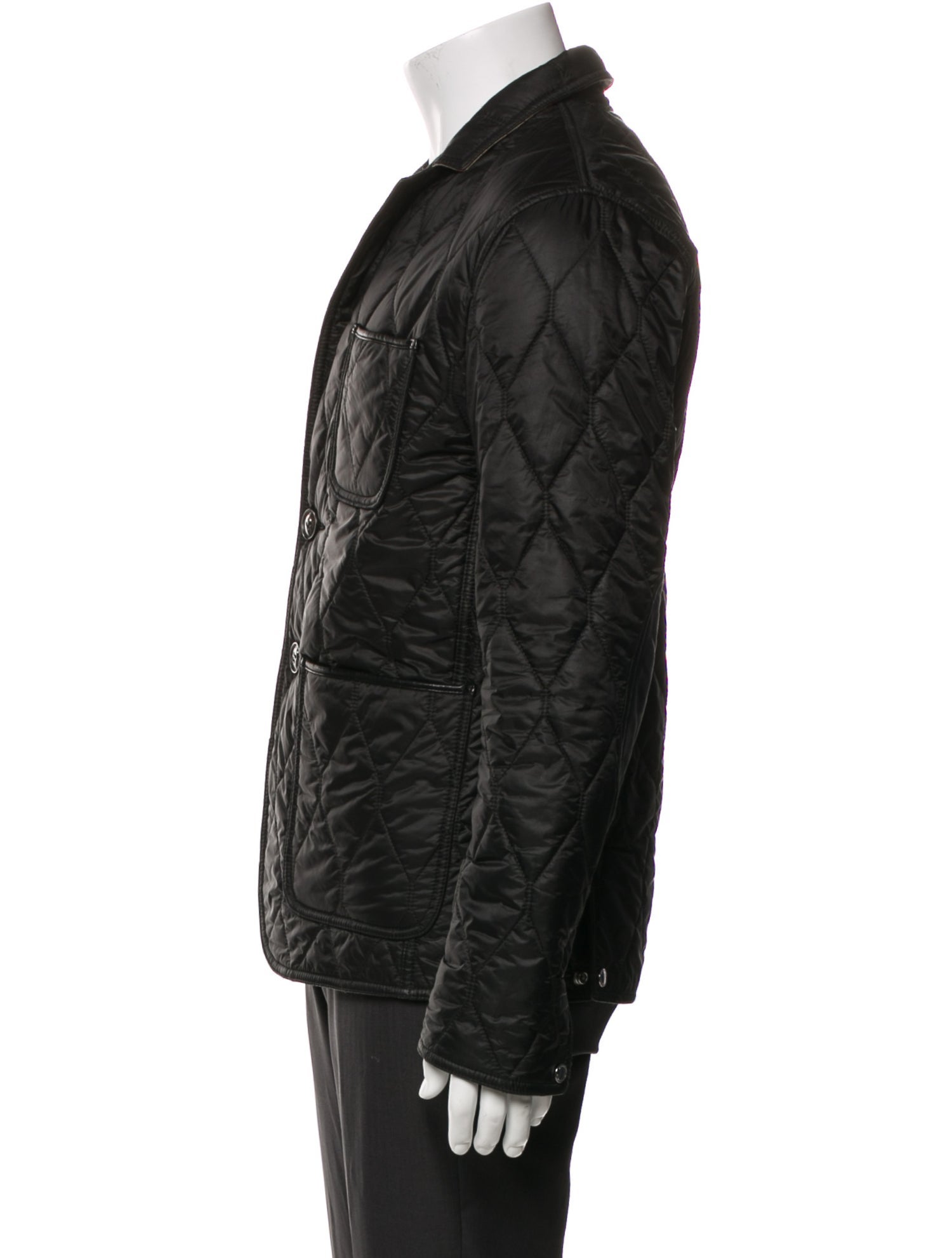 Burberry Brit Nova Check Pattern Utility Jacket