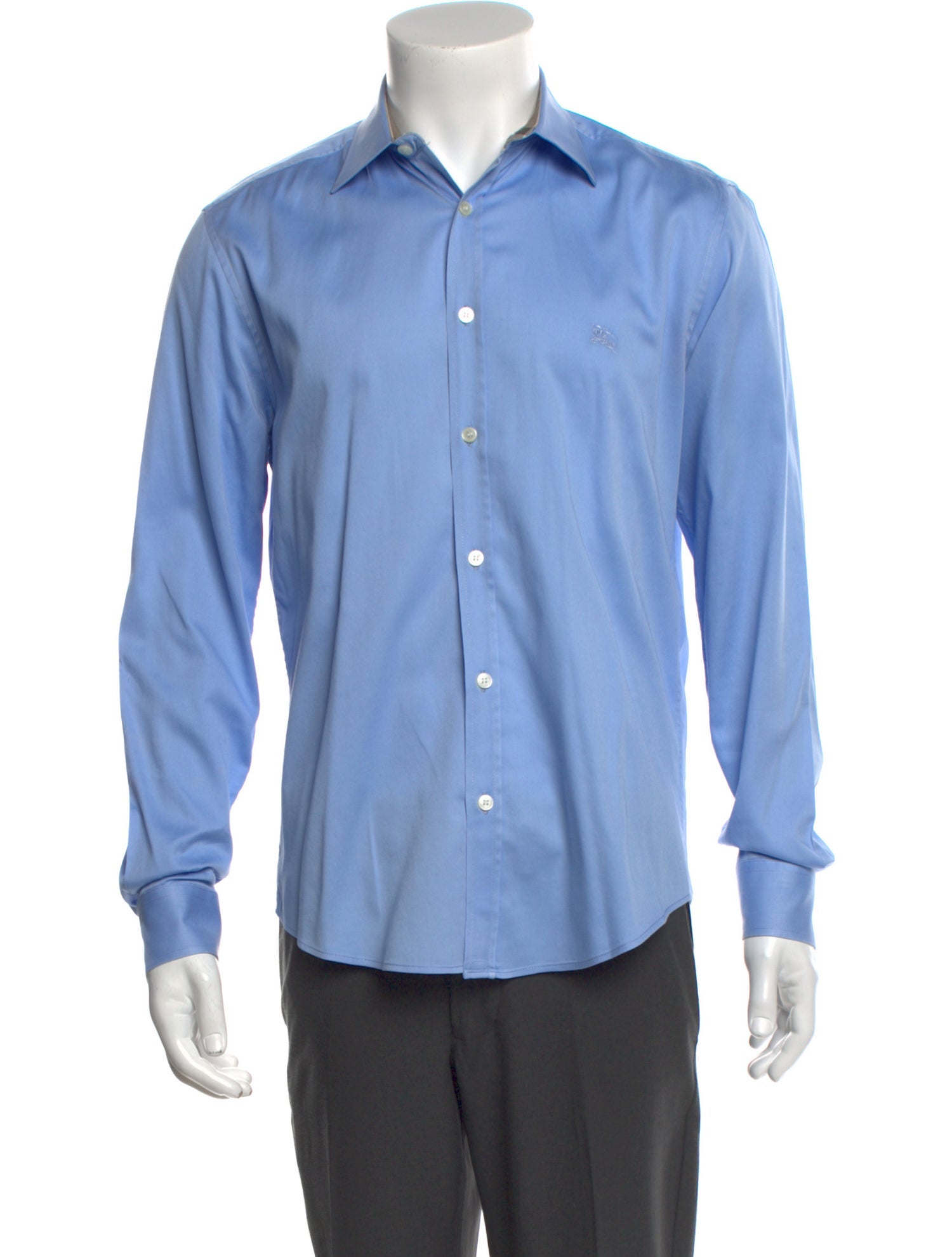 Burberry Brit Nova Check Pattern Long Sleeve Dress Shirt