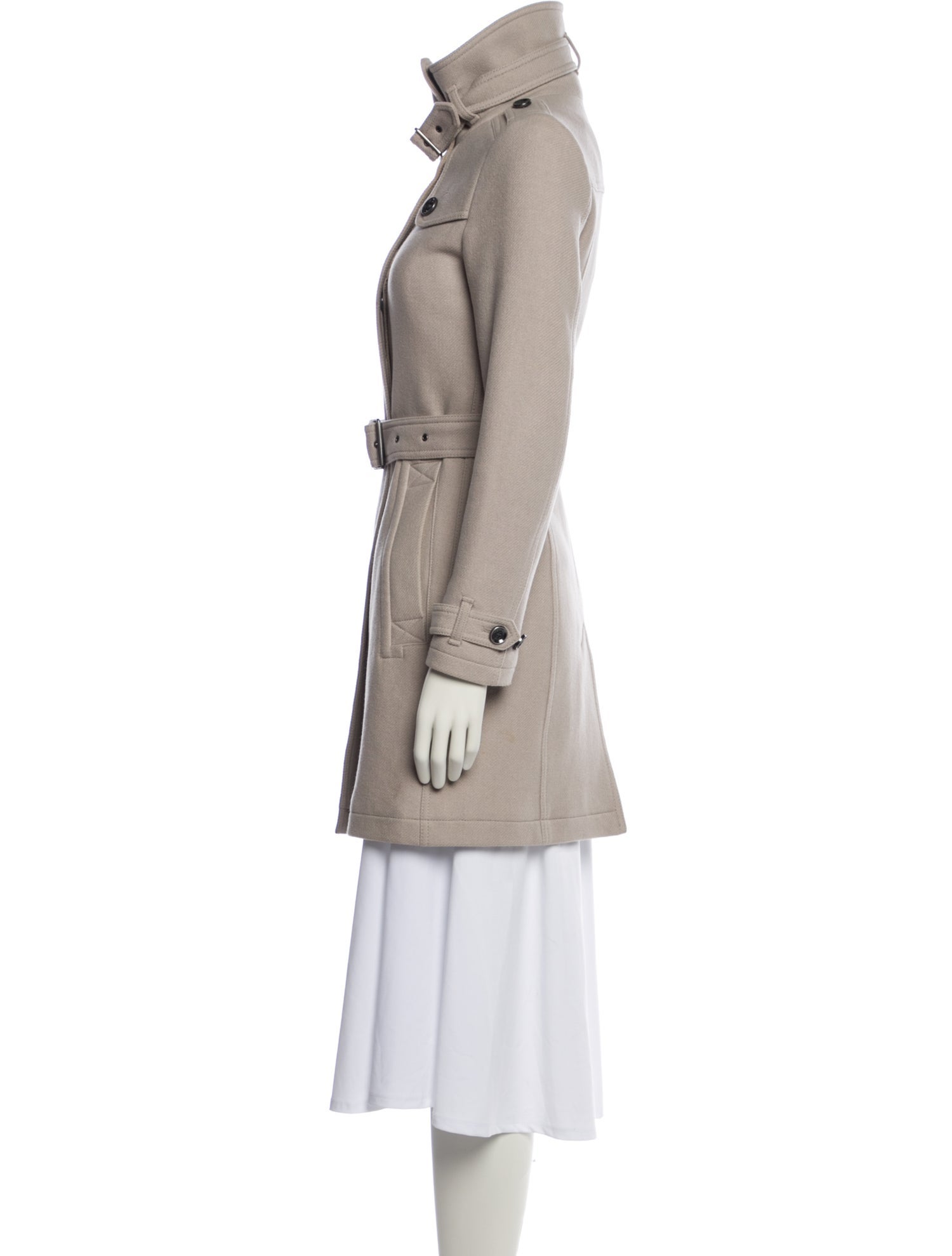 Burberry Brit Wool Trench Coat